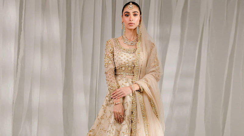 Woven Narratives: The Artistry of SFK Bridal Dresses Pakistan