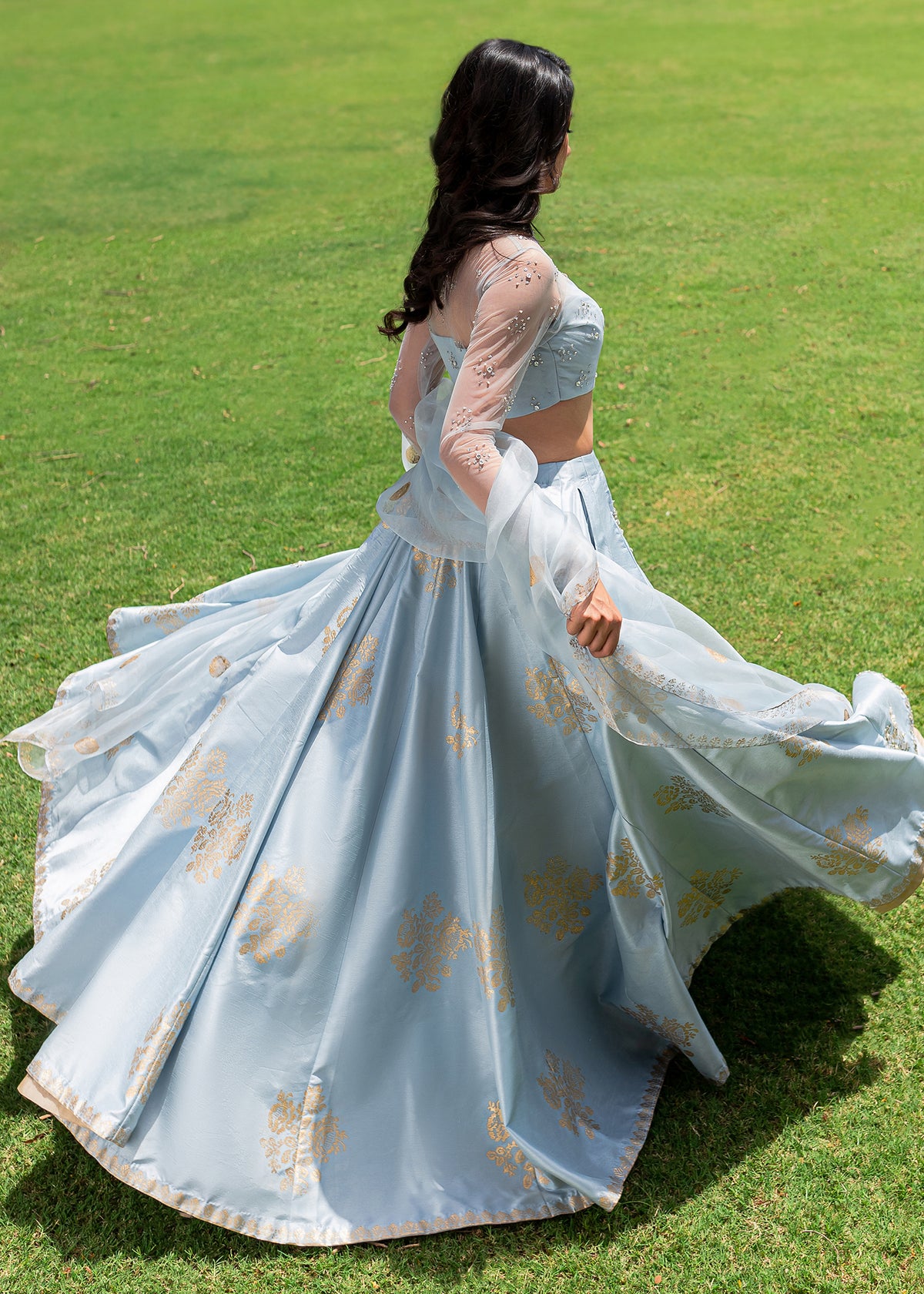 Ahlah by Sadaf Fawad Khan — full length view | SFK Luxury Pret