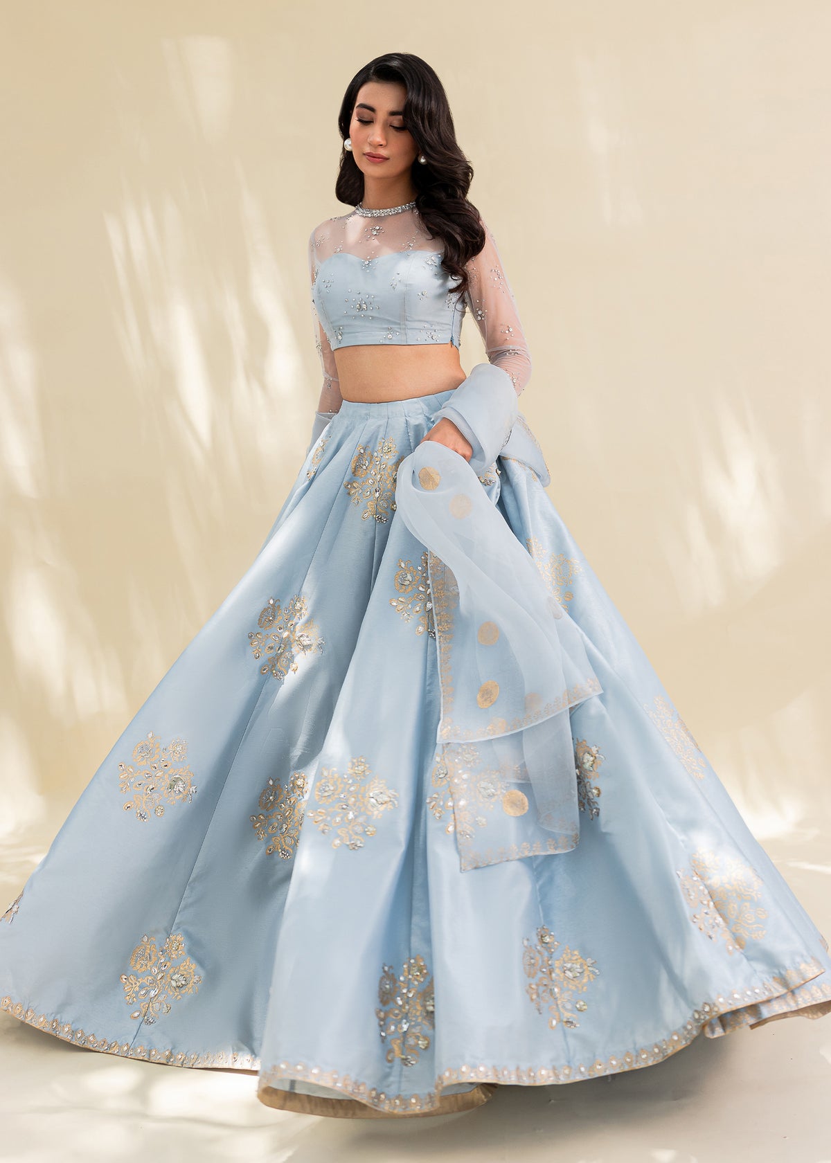 Ahlah by Sadaf Fawad Khan — detail view | SFK Luxury Pret