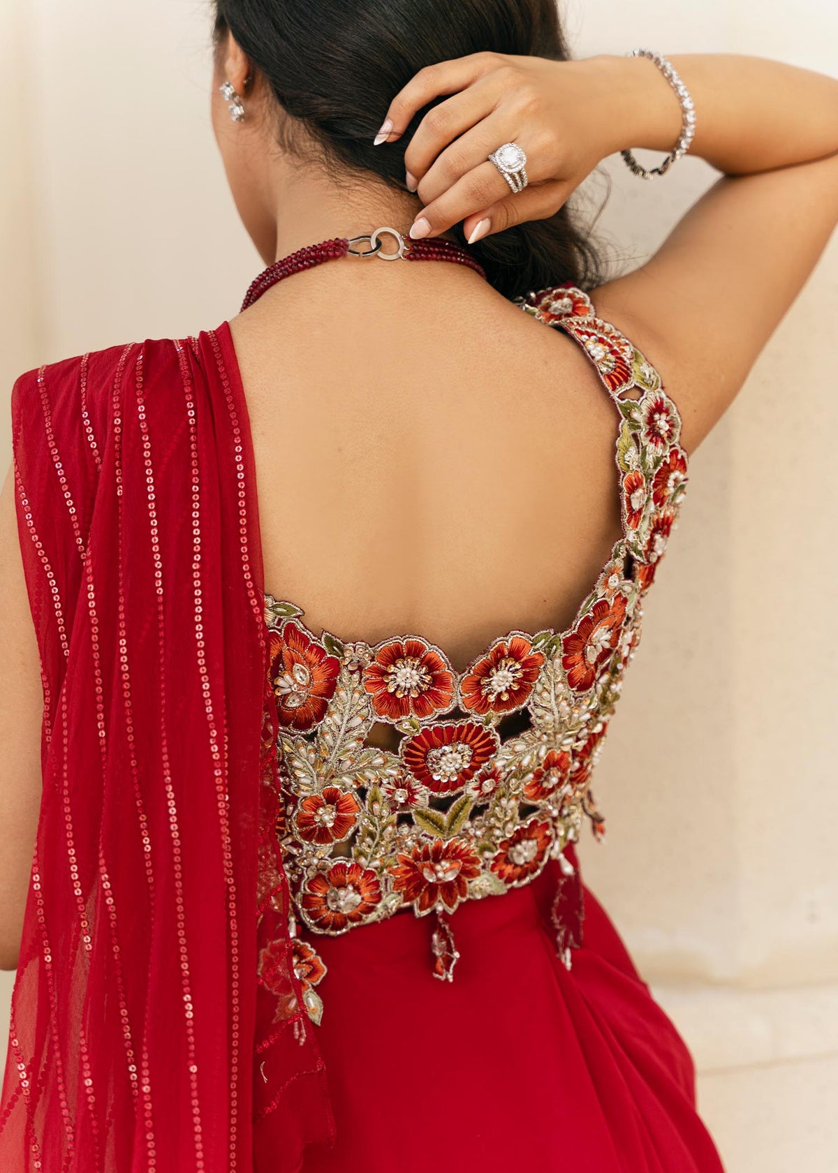 Apple Candy by Sadaf Fawad Khan — side view | SFK Luxury Pret