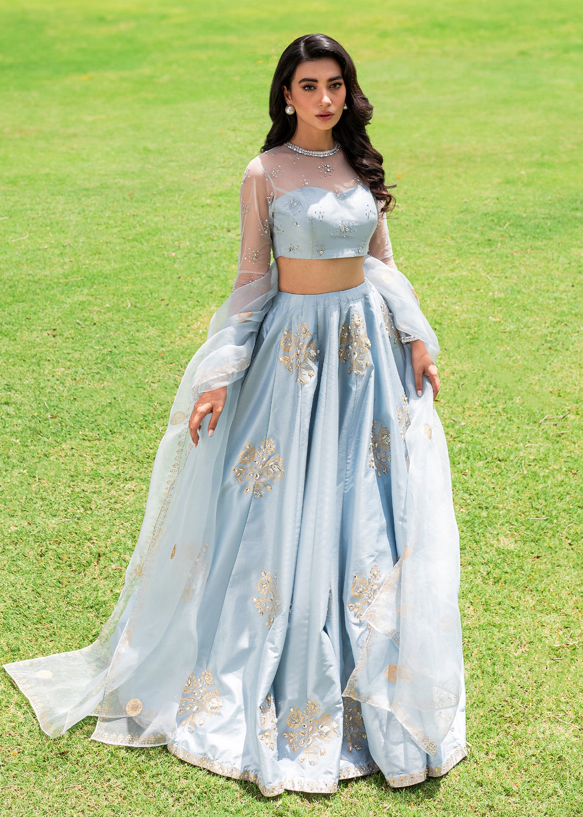 Ahlah by Sadaf Fawad Khan | SFK Luxury Pret