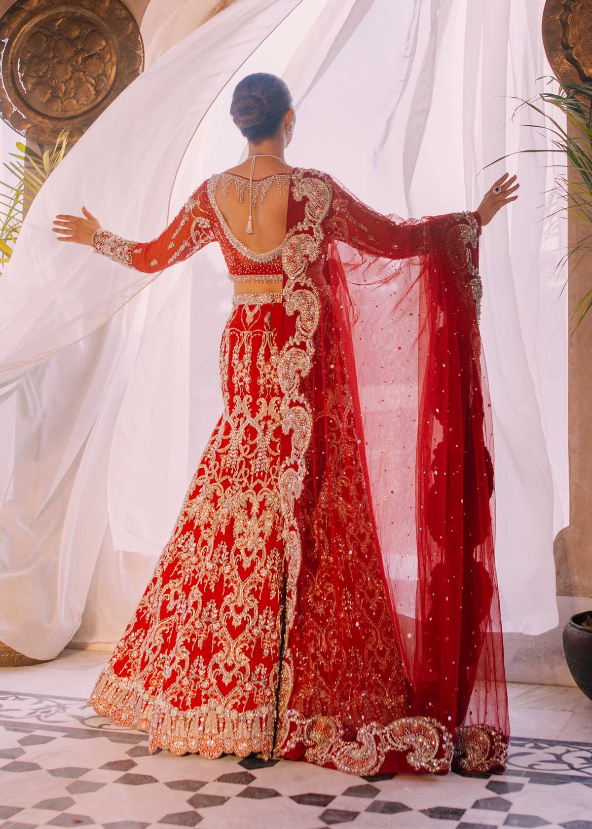 Singhar by Sadaf Fawad Khan — side view | SFK Pret
