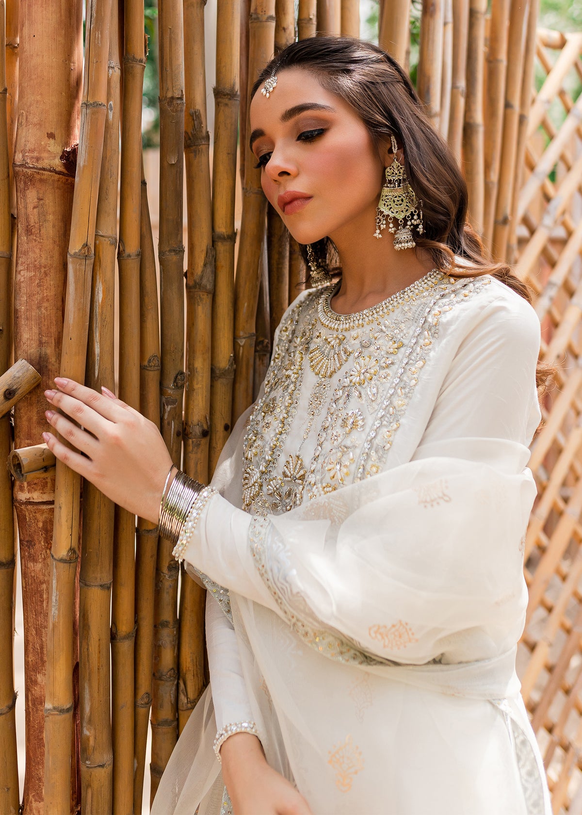 Zarin by Sadaf Fawad Khan — side view | SFK Luxury Pret