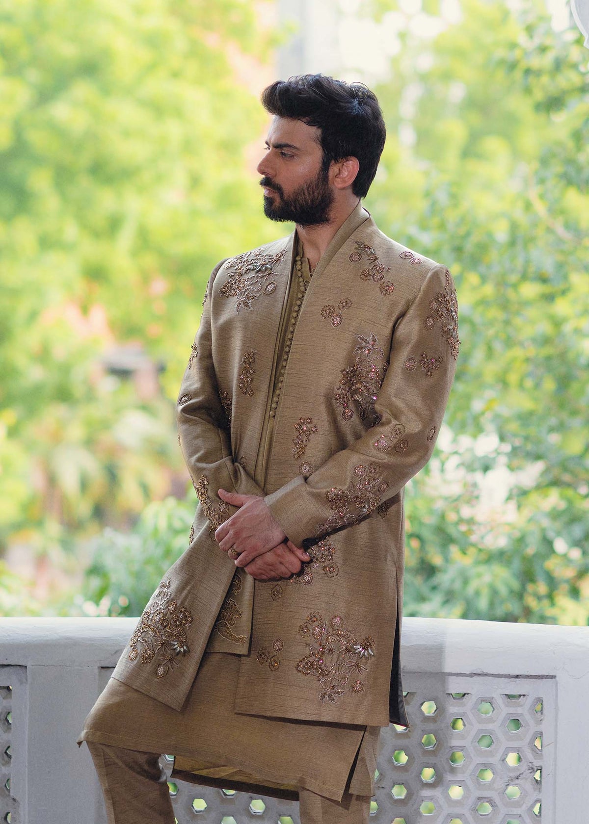 Akeem by Sadaf Fawad Khan — side view | SFK Menswear