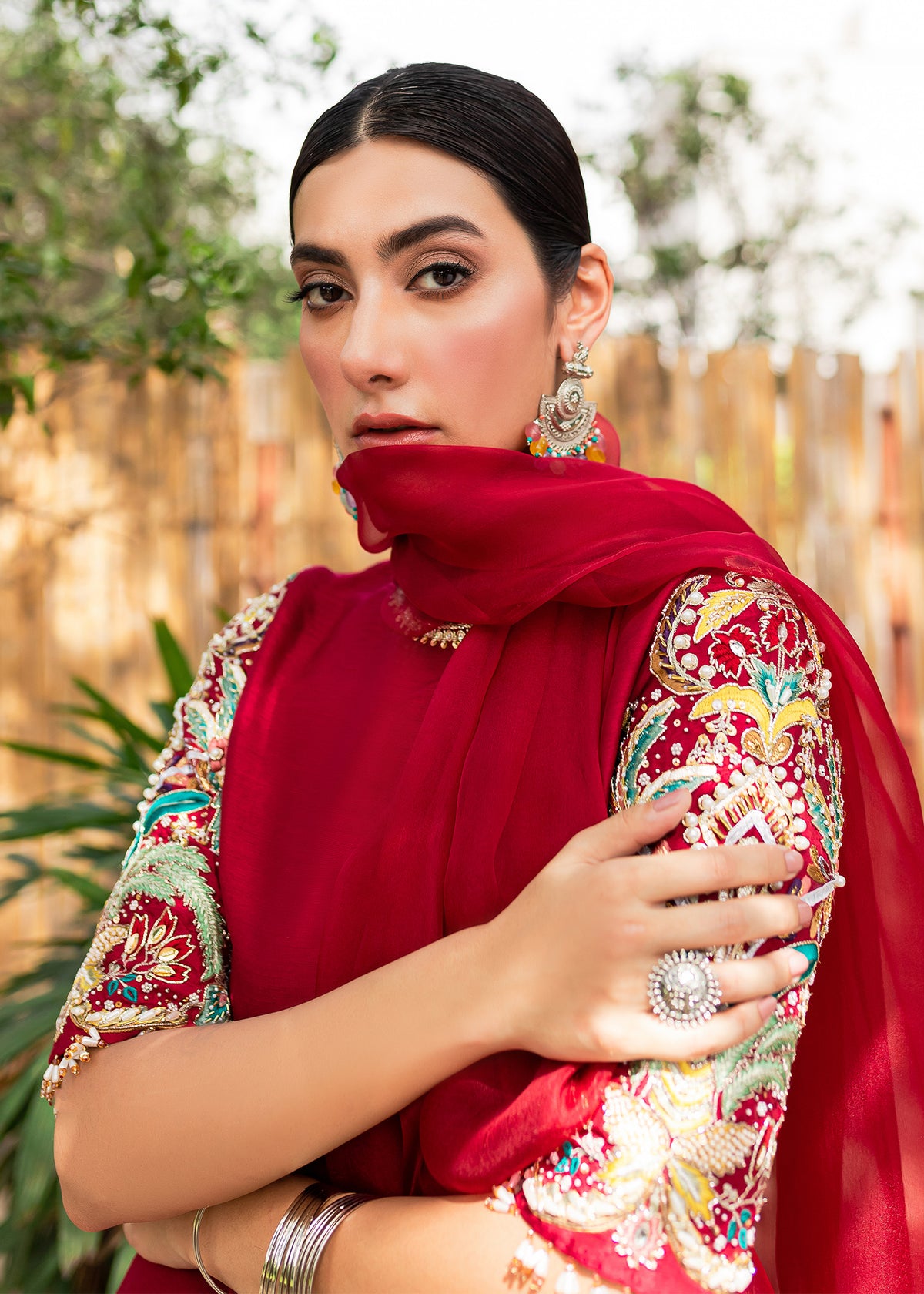 Esme by Sadaf Fawad Khan — full length view | SFK Luxury Pret