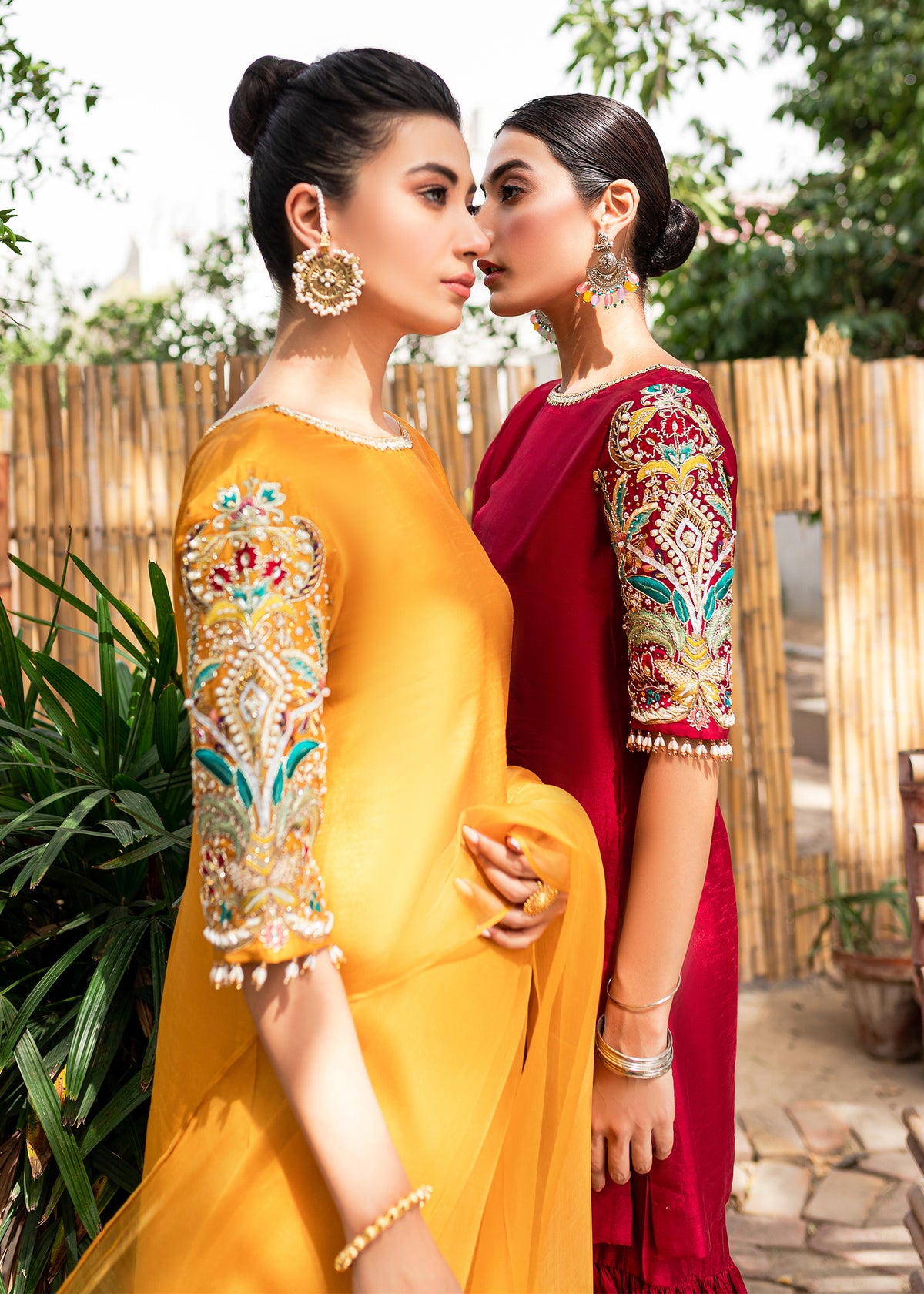 Ariana by Sadaf Fawad Khan — side view | SFK Luxury Pret