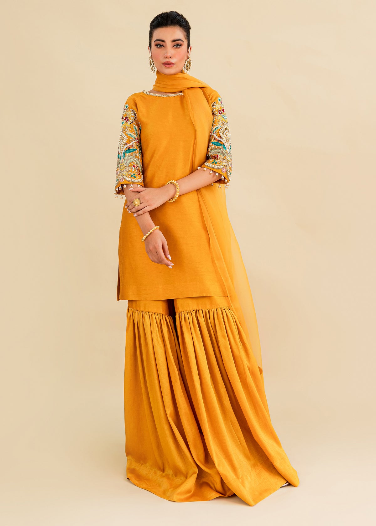 Ariana by Sadaf Fawad Khan — detail view | SFK Luxury Pret