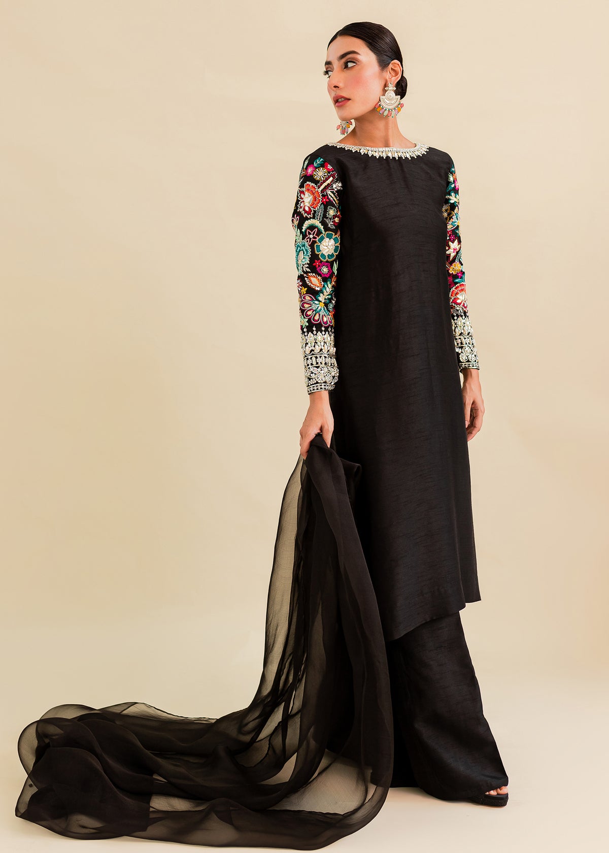 Parisa by Sadaf Fawad Khan — detail view | SFK Luxury Pret