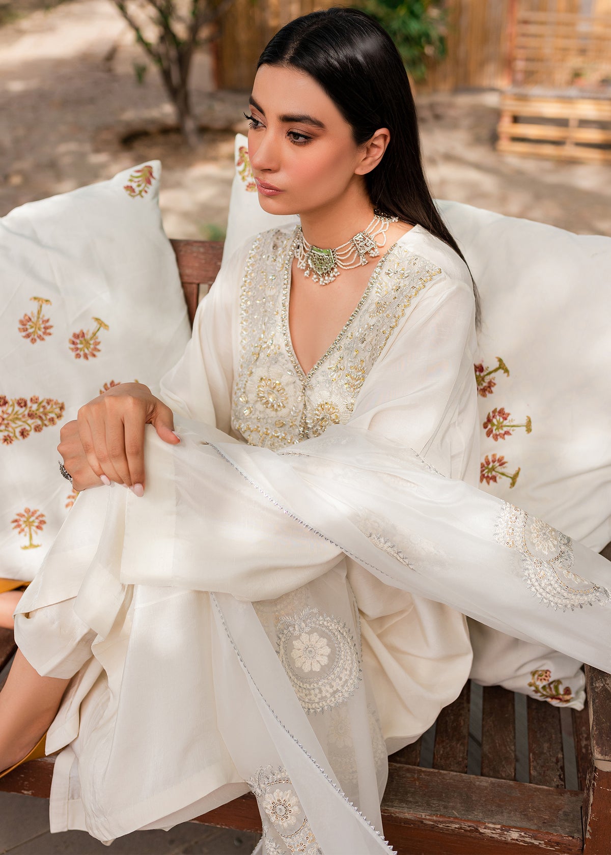 Nysa by Sadaf Fawad Khan — full length view | SFK Luxury Pret