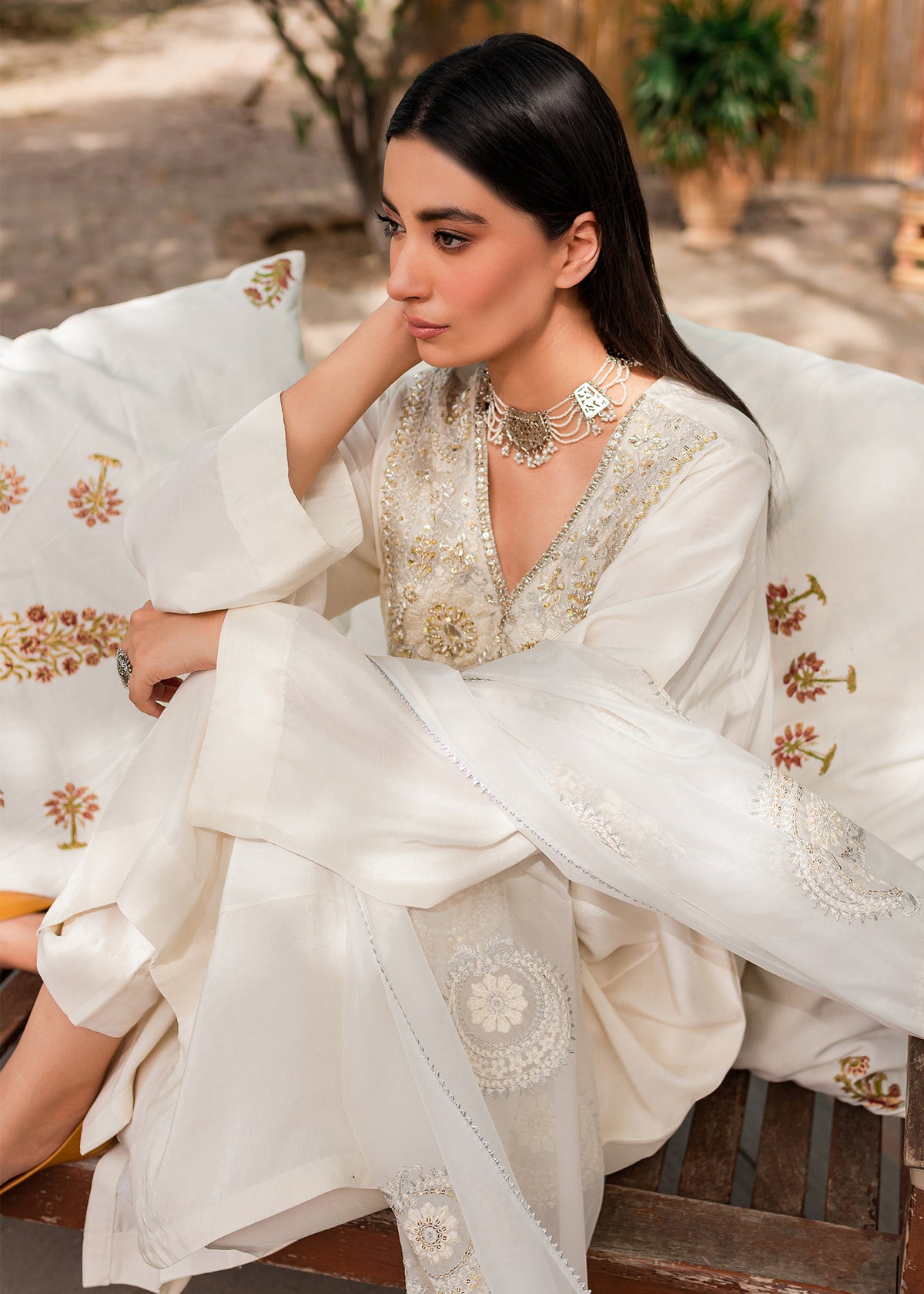 Nysa by Sadaf Fawad Khan — close-up view | SFK Luxury Pret