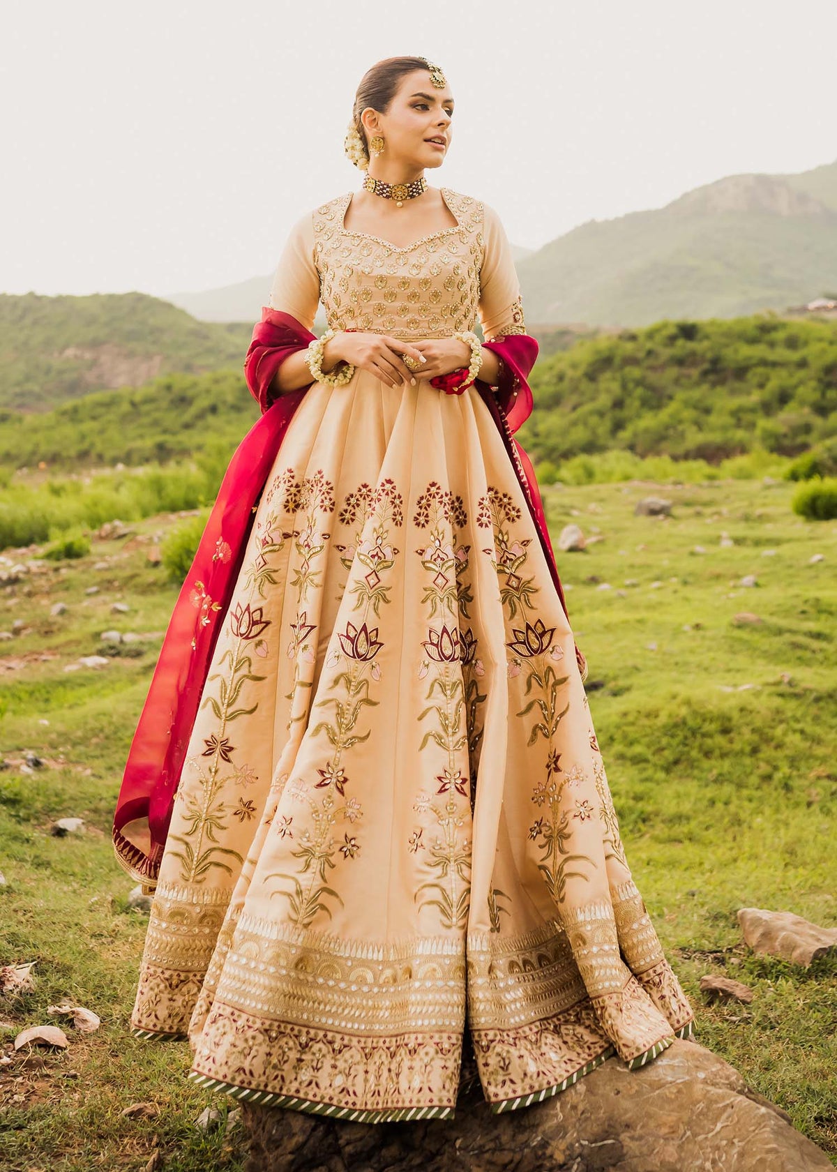 Gul e Rana by Sadaf Fawad Khan — back view | SFK Formal