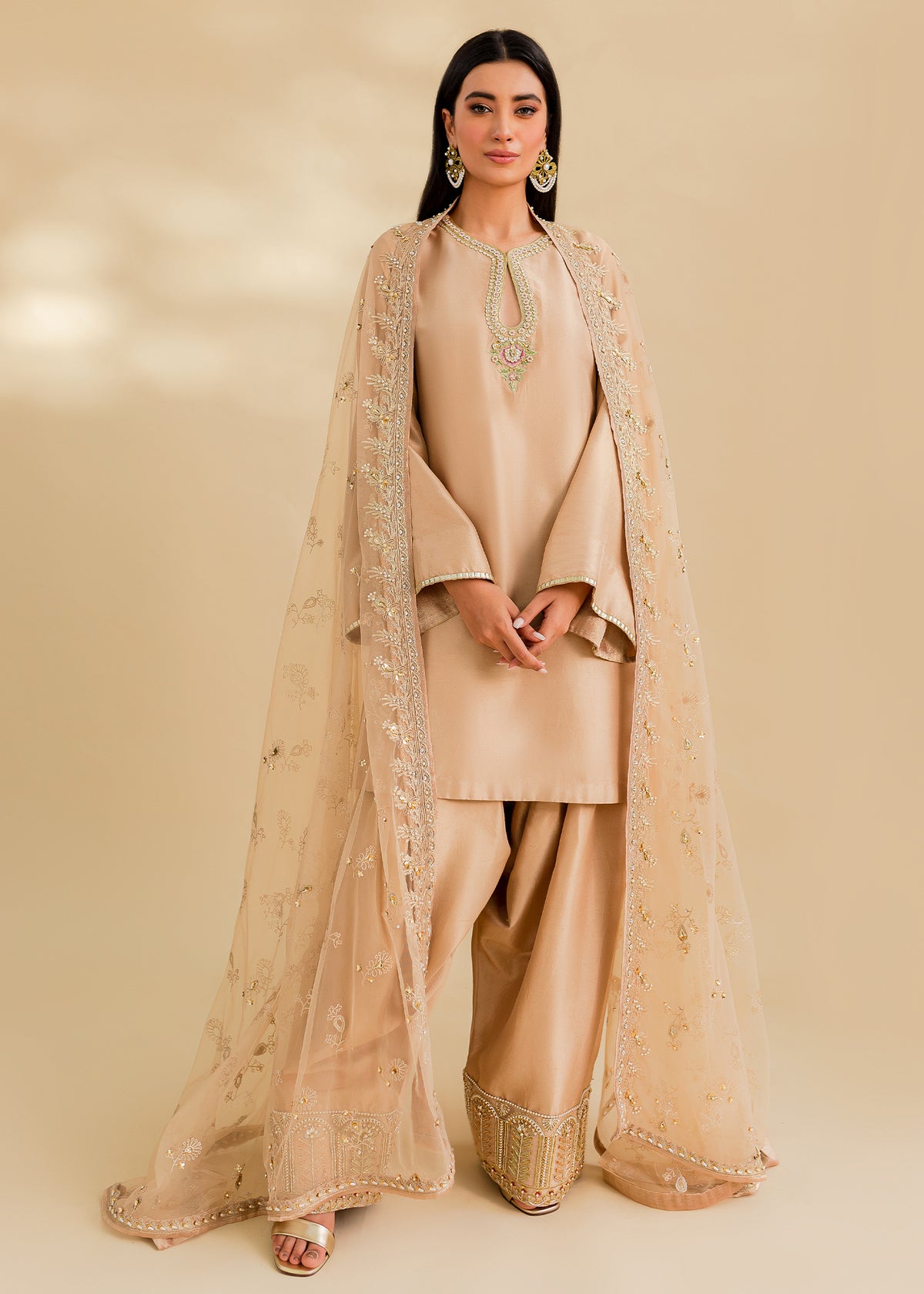 Freya by Sadaf Fawad Khan — detail view | SFK Luxury Pret
