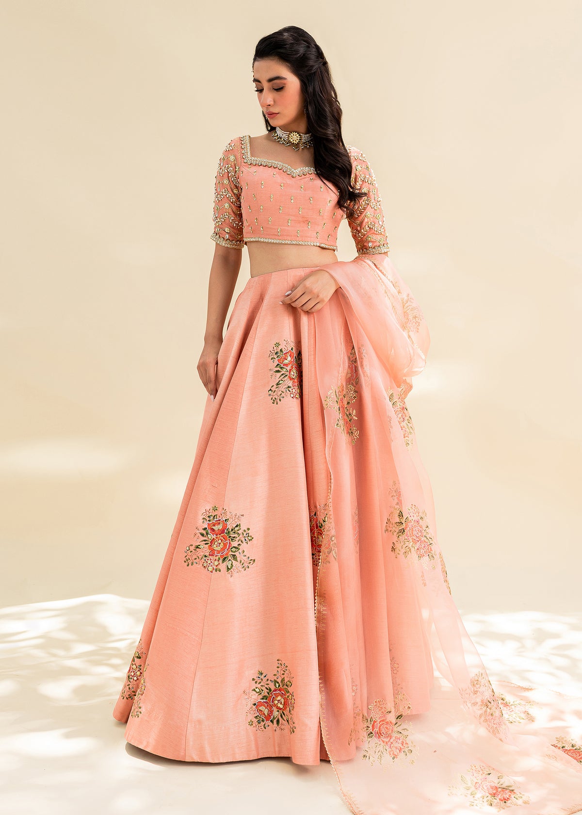 Mahin by Sadaf Fawad Khan — detail view | SFK Luxury Pret