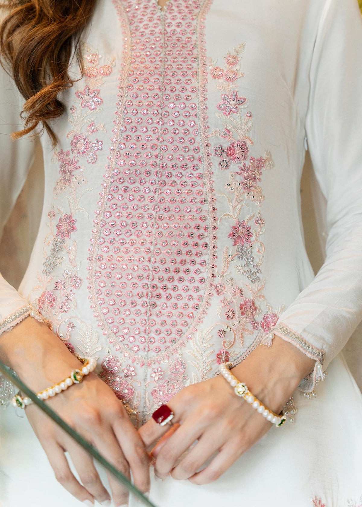 Laleh by Sadaf Fawad Khan — close-up view | SFK Luxury Pret