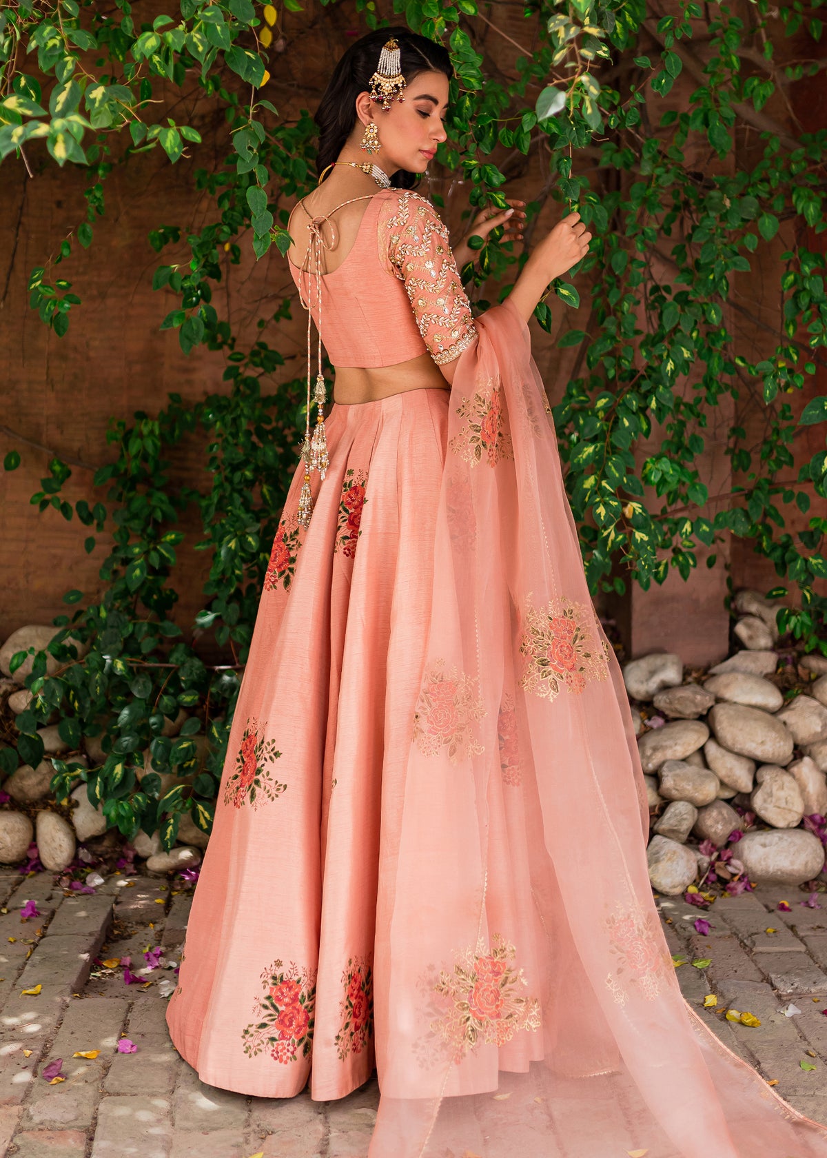Mahin by Sadaf Fawad Khan — side view | SFK Luxury Pret