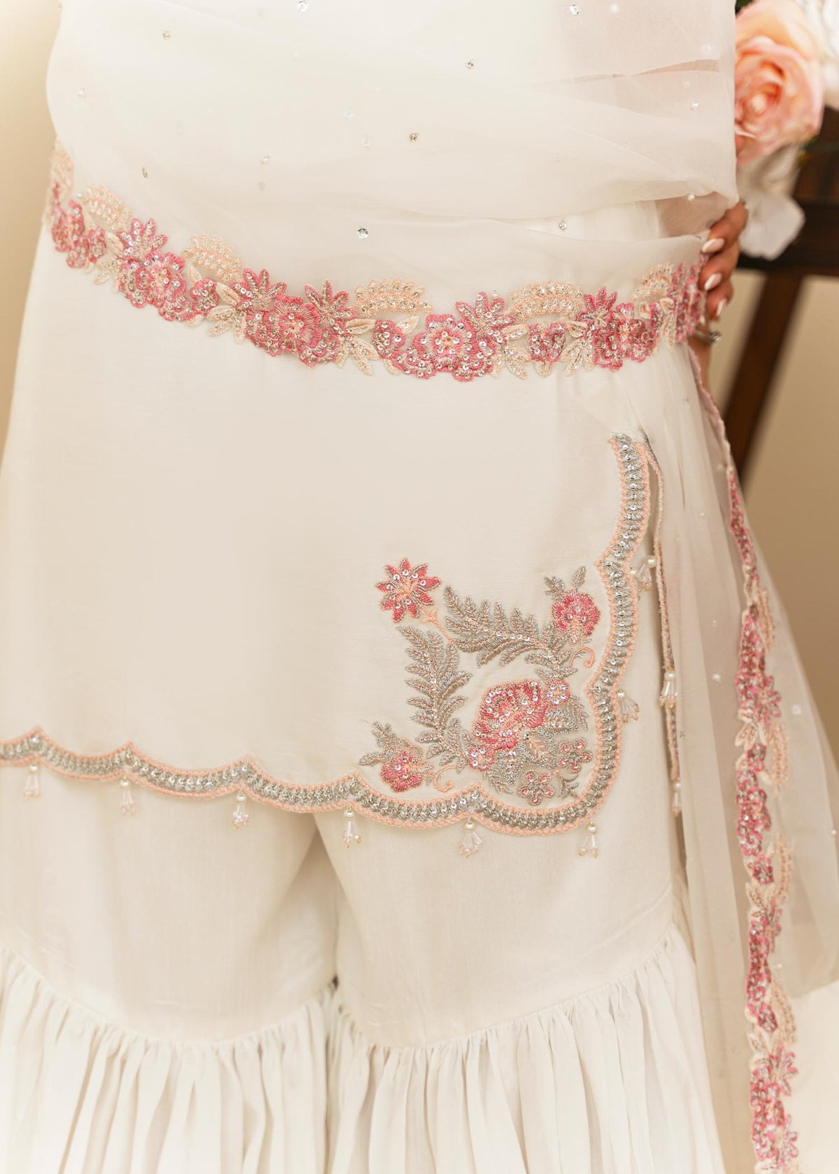 Laleh by Sadaf Fawad Khan — full length view | SFK Luxury Pret