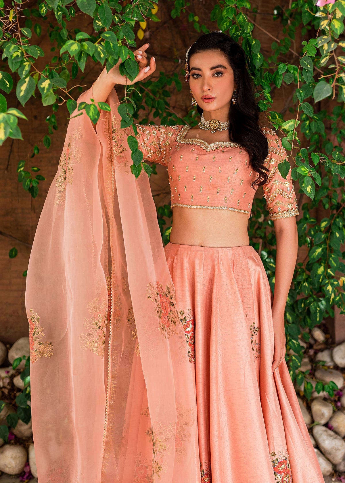 Mahin by Sadaf Fawad Khan — full length view | SFK Luxury Pret