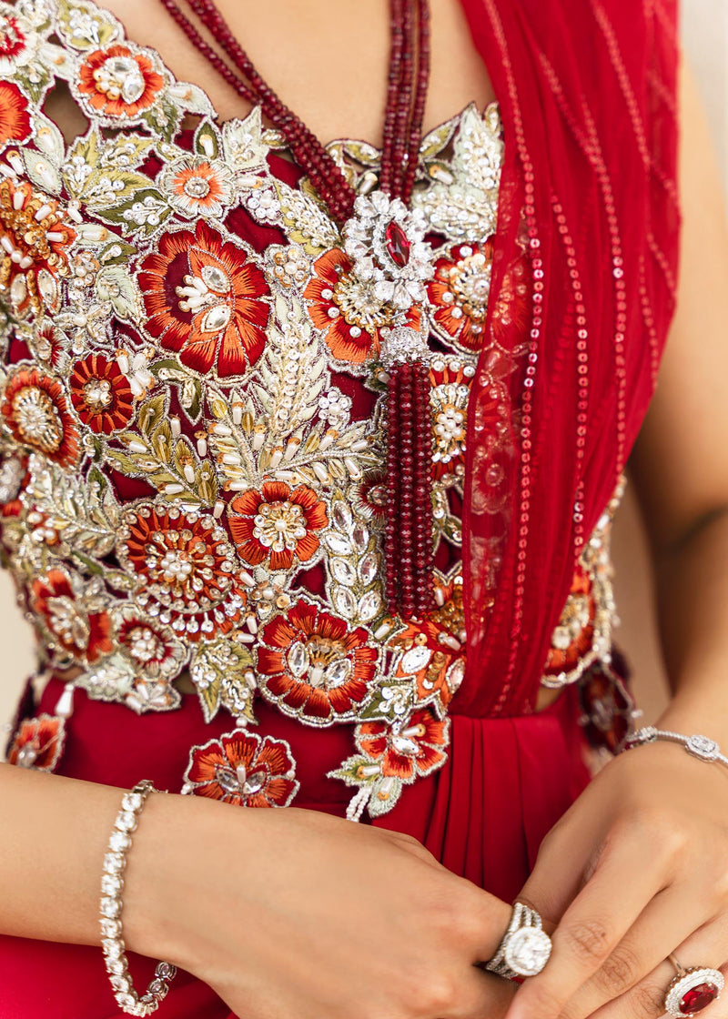 Apple Candy by Sadaf Fawad Khan — detail view | SFK Luxury Pret
