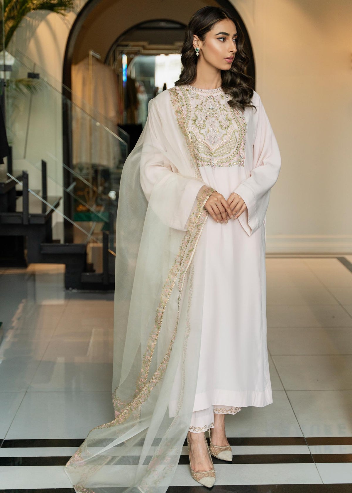 Ayla Pink by Sadaf Fawad Khan | SFK Pret