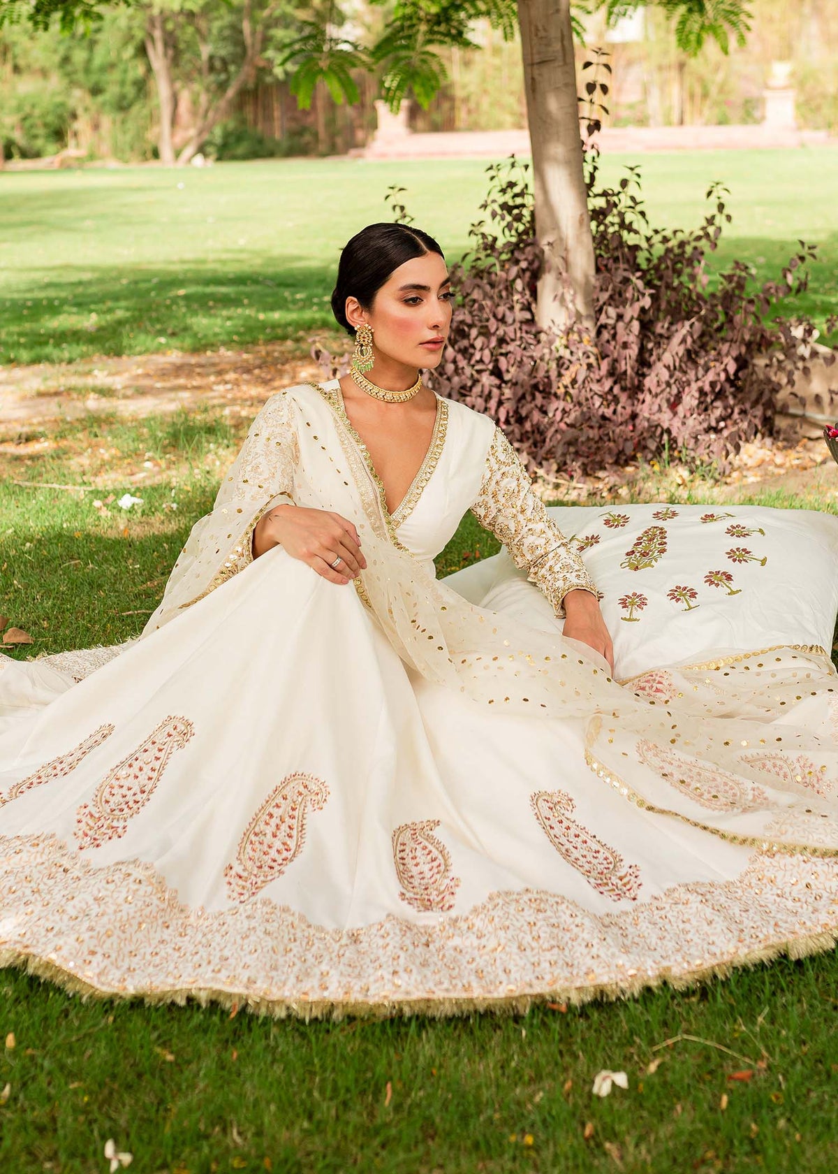 Zene by Sadaf Fawad Khan — full length view | SFK Luxury Pret