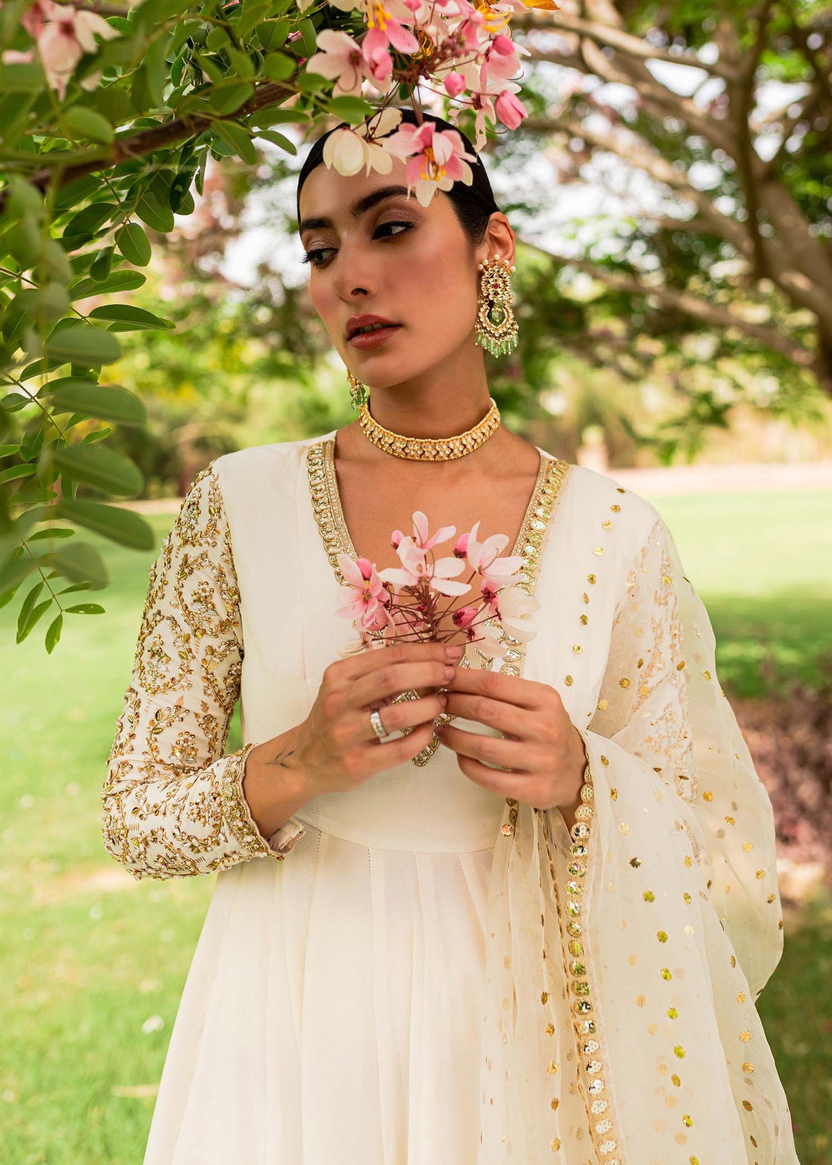 Zene by Sadaf Fawad Khan — close-up view | SFK Luxury Pret