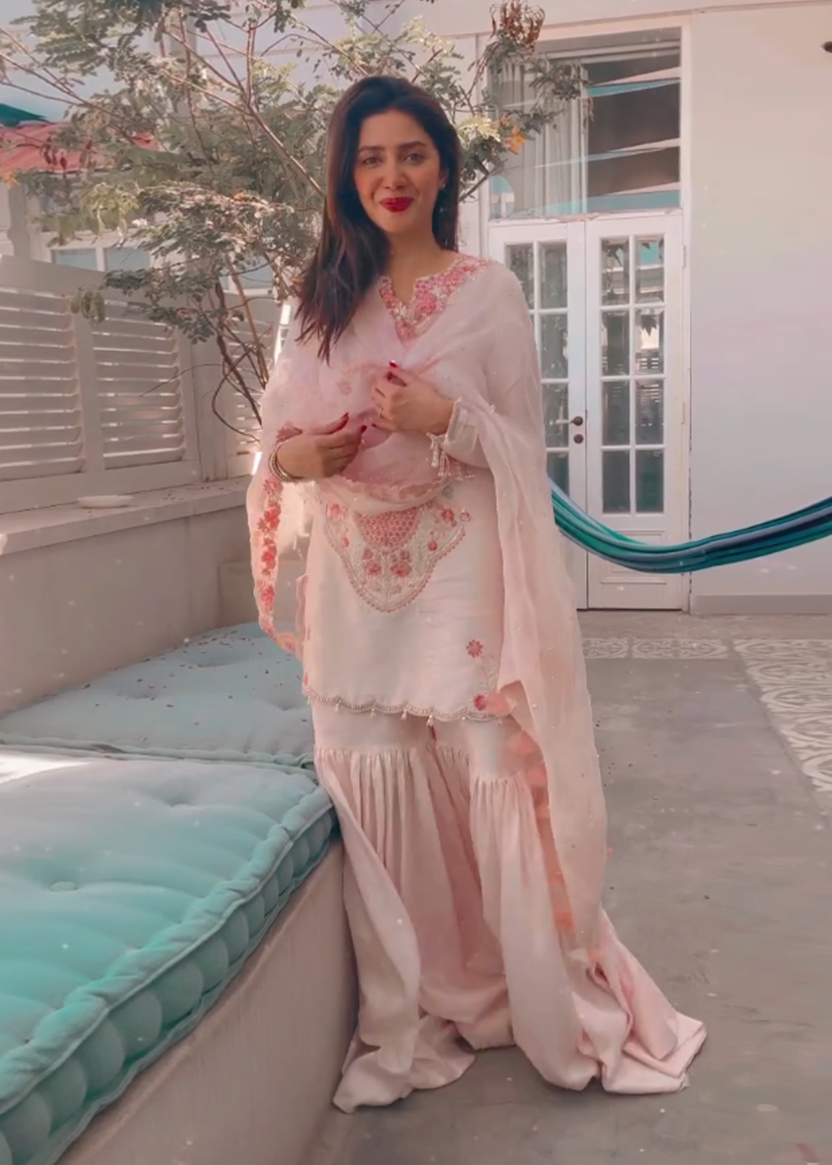 Laleh Pink by Sadaf Fawad Khan | SFK Luxury Pret