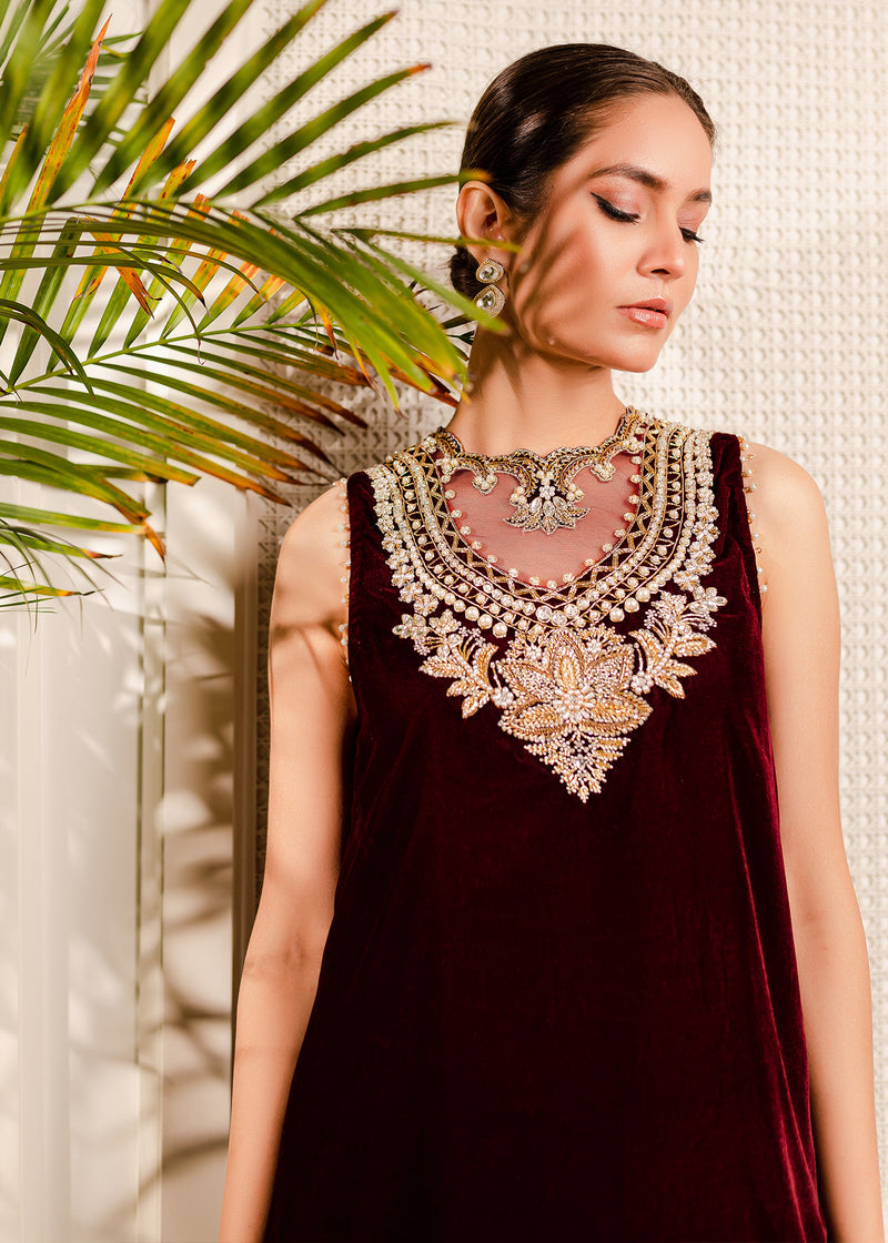Bloodstone by Sadaf Fawad Khan — detail view | SFK Formal