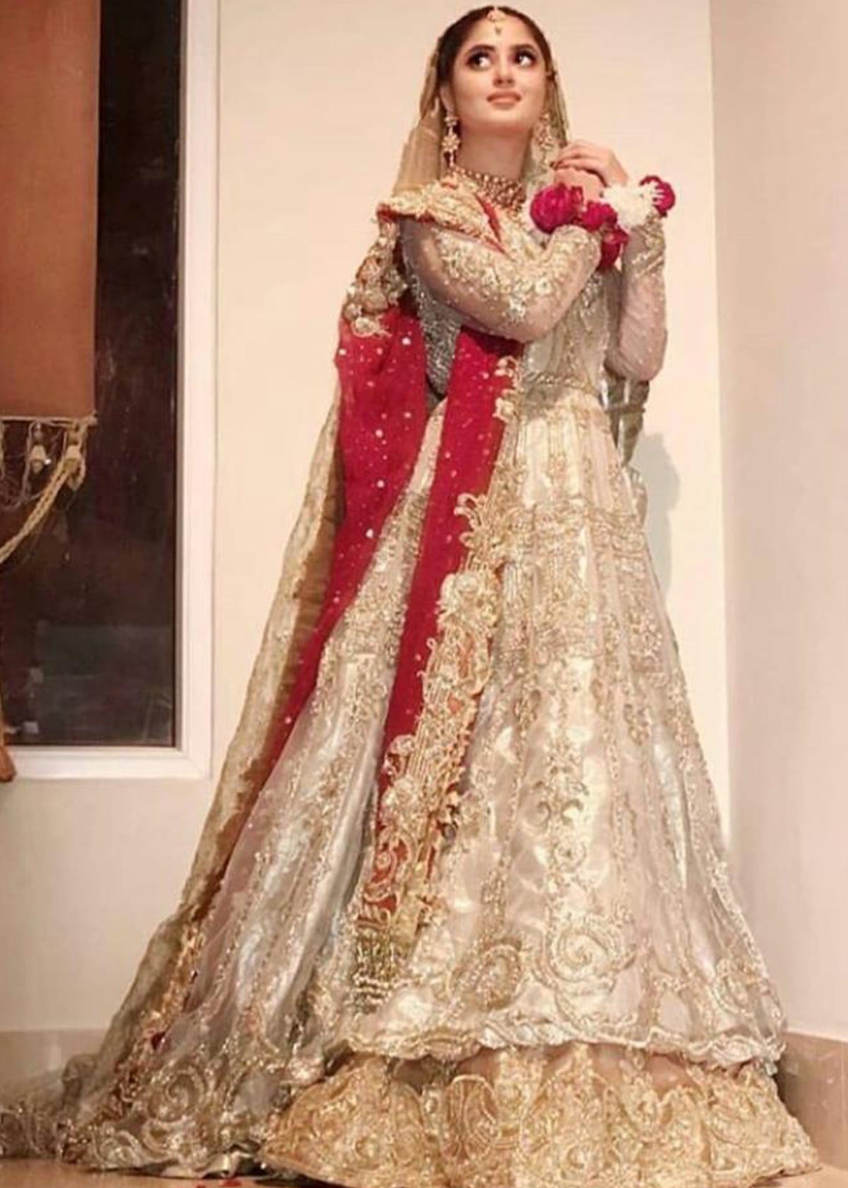 Sajal Aly in Sadaf Fawad Khan — Celebrity Formal SFK Portfolio | SFK Formal