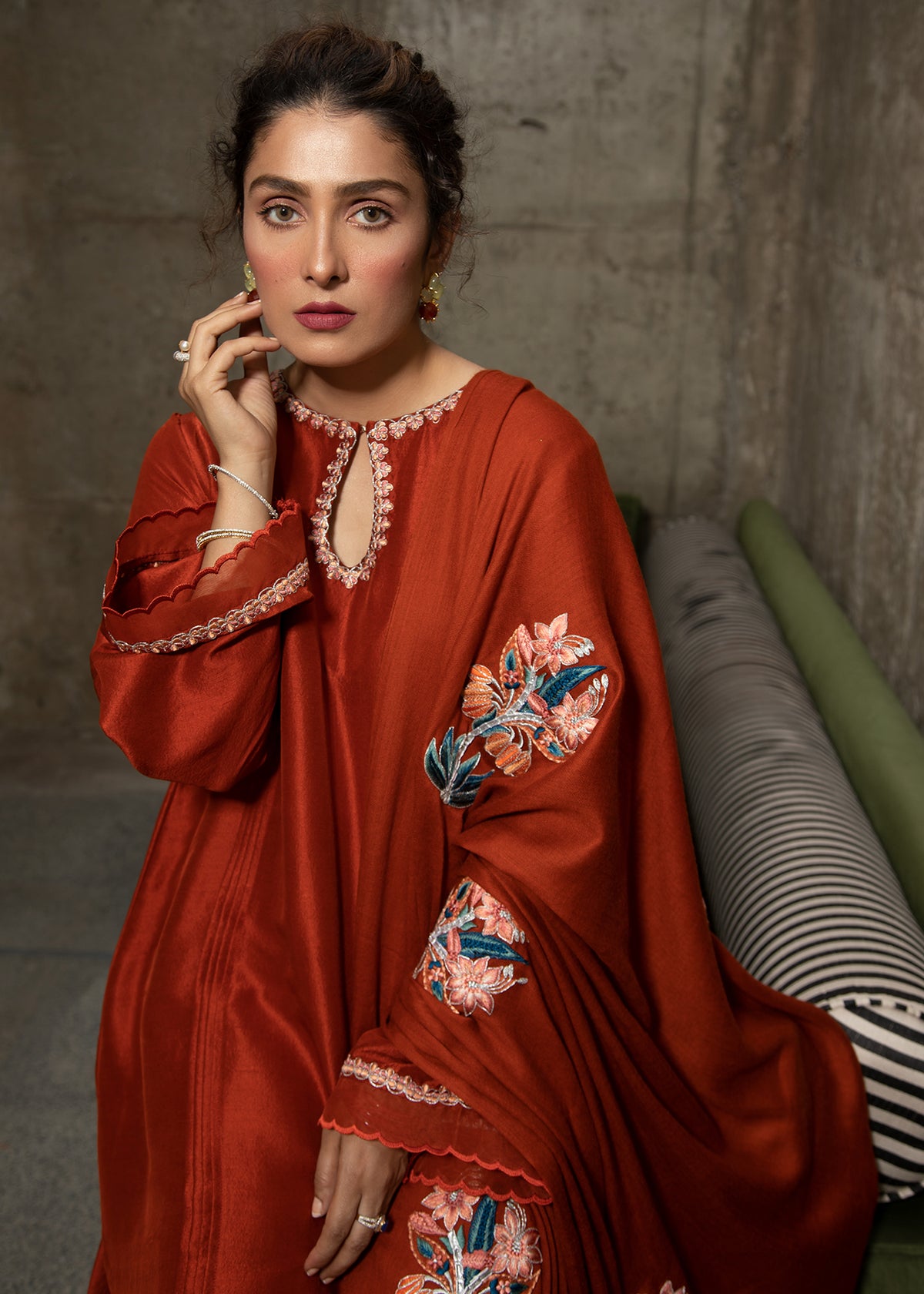 Marmalade by Sadaf Fawad Khan — side view | SFK Formal