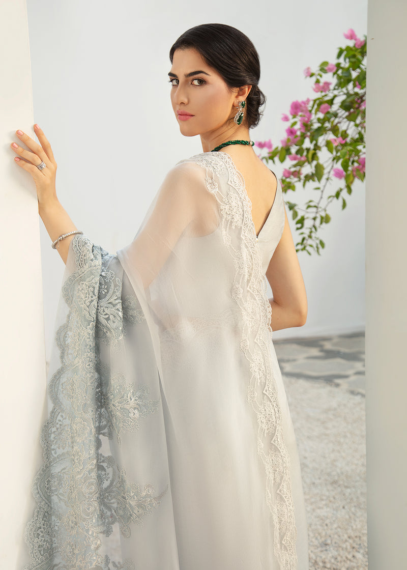 Azure Mist by Sadaf Fawad Khan — detail view | SFK Formal