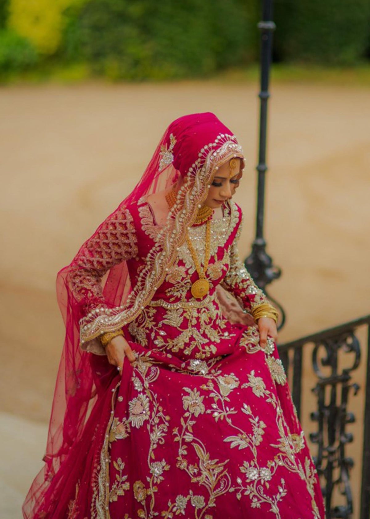 Client Diary by Sadaf Fawad Khan — full length view | SFK Bridals Portfolio