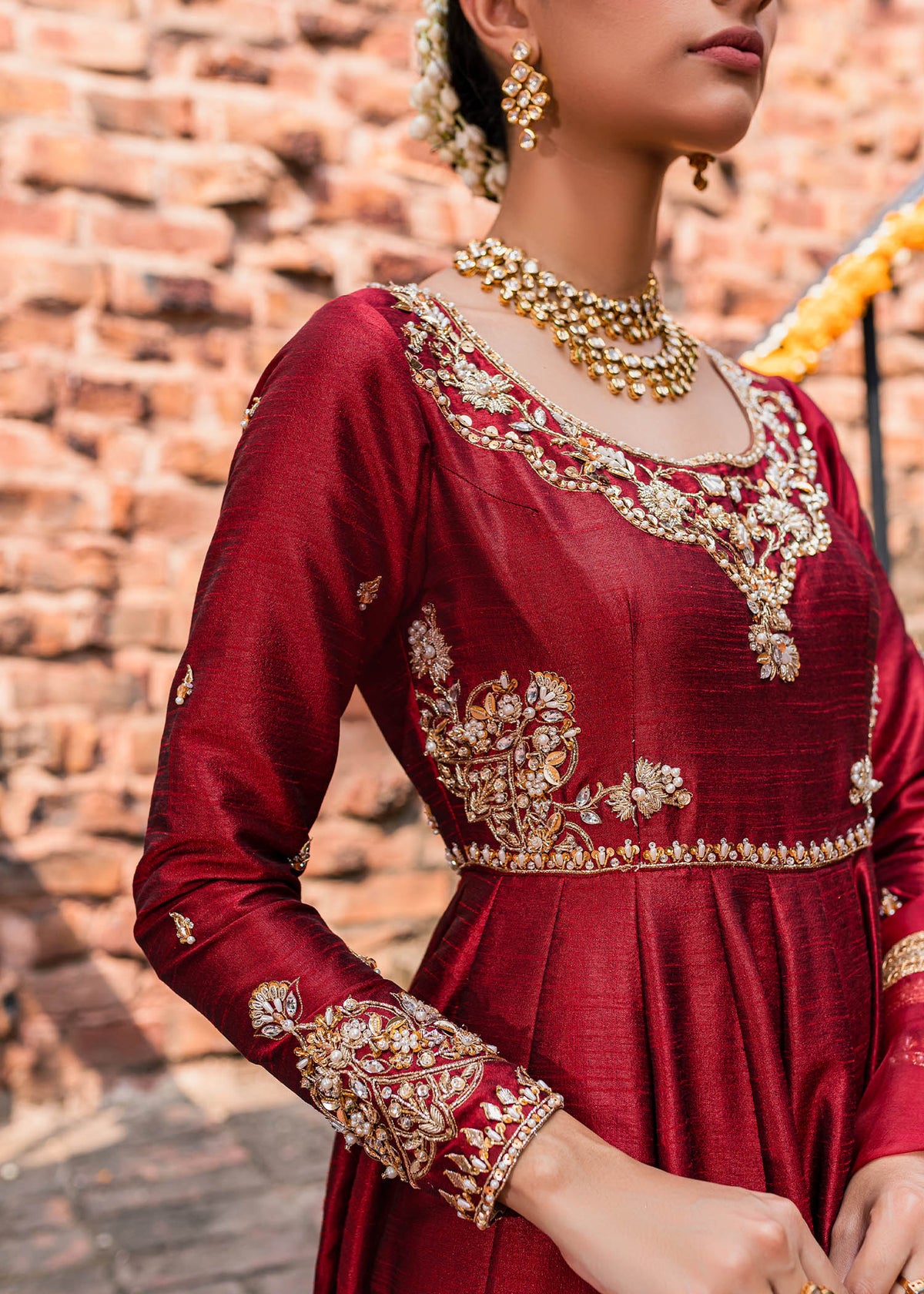 Zartaaj by Sadaf Fawad Khan — close-up view | SFK Formal