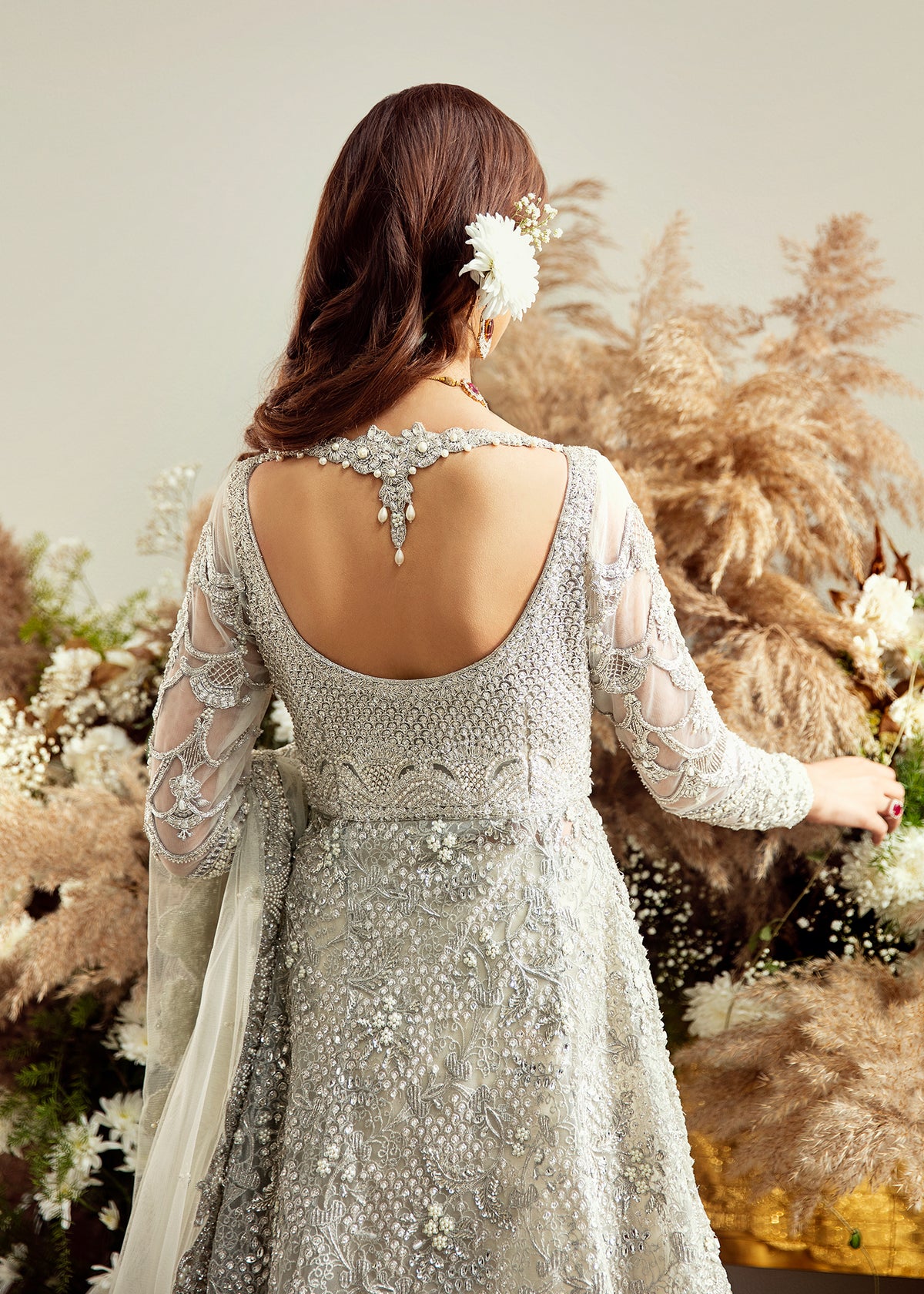 Nurgul by Sadaf Fawad Khan — side view | SFK Formal
