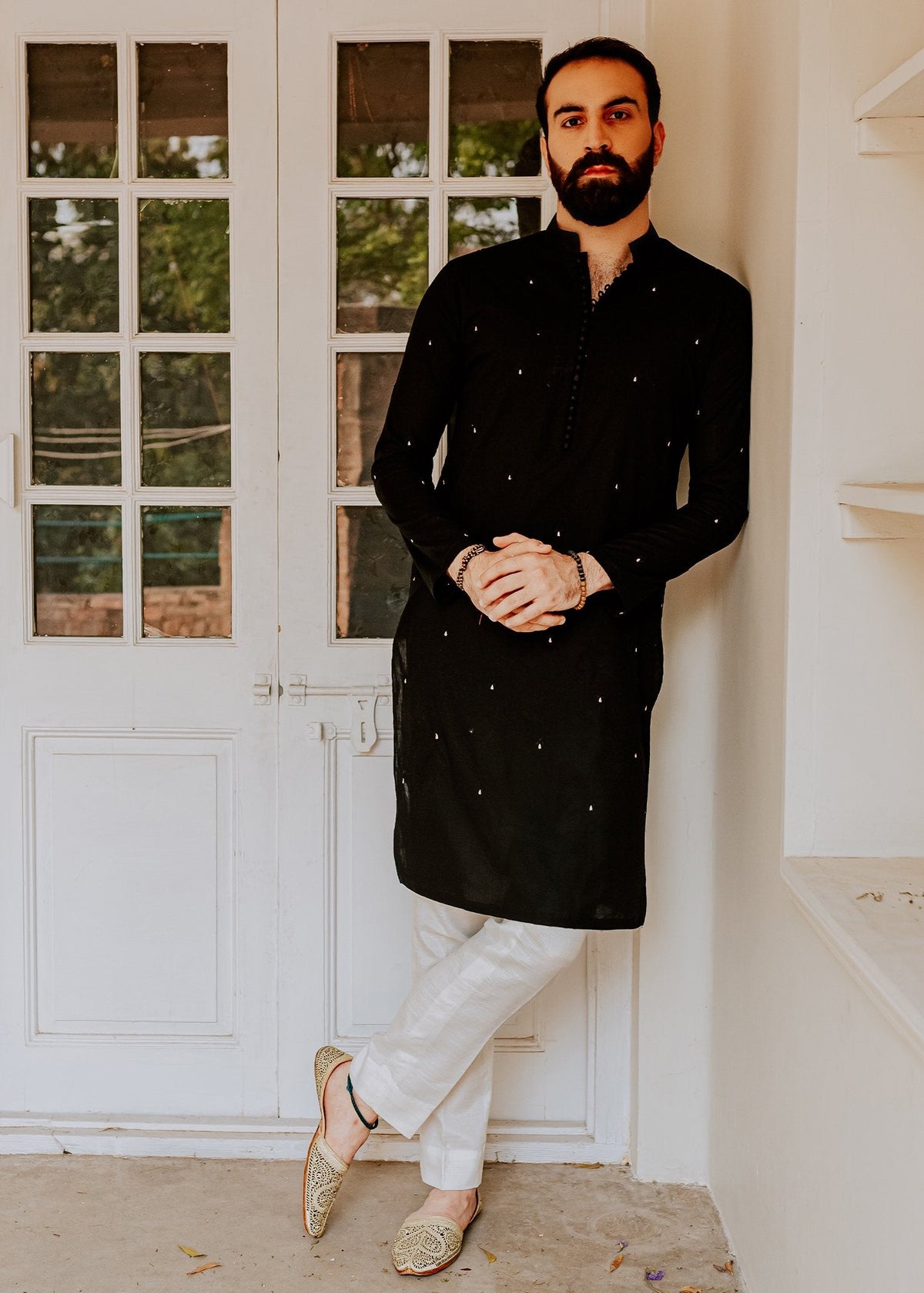 Smoky Black by Sadaf Fawad Khan | SFK Menswear