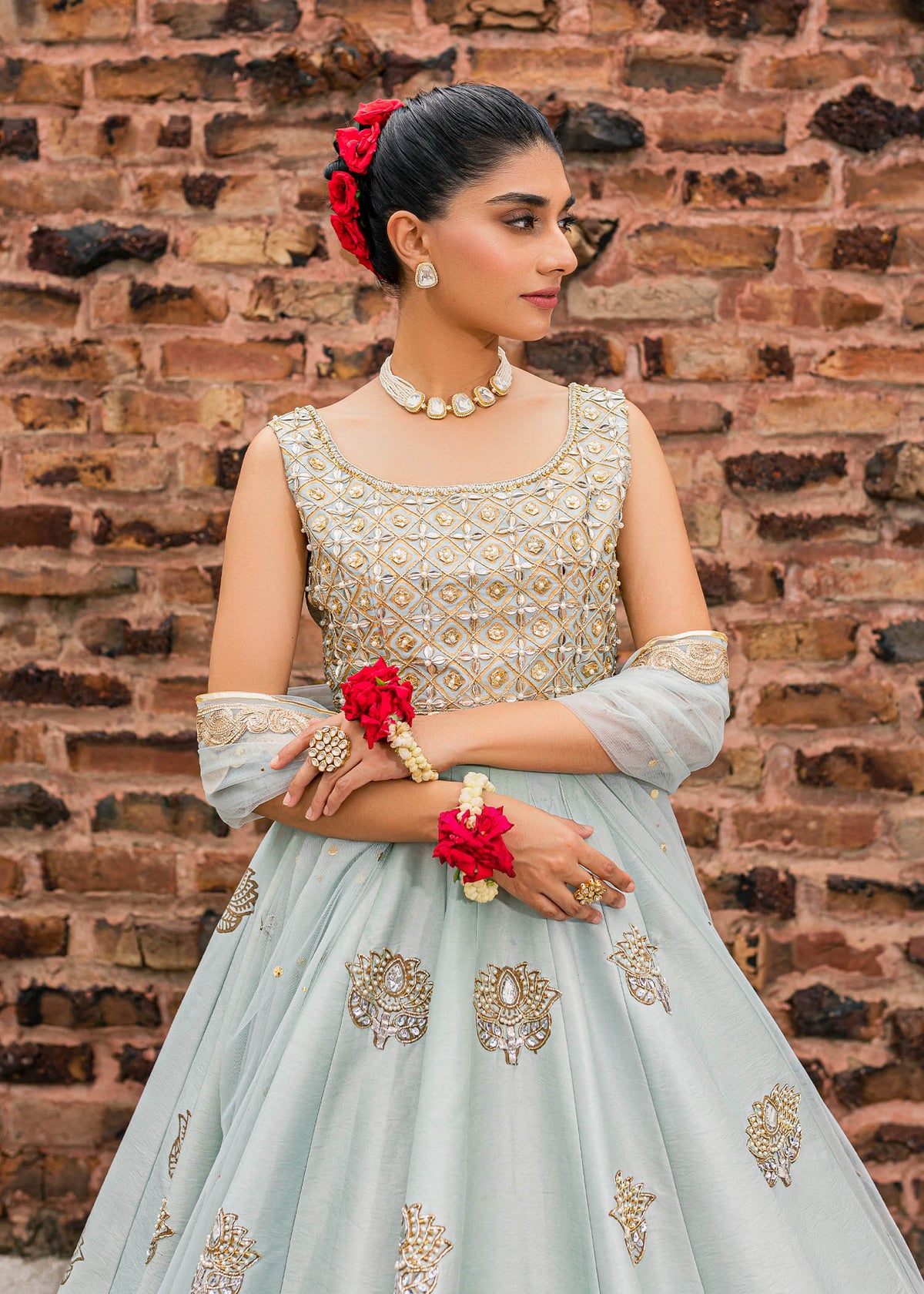 Elmas by Sadaf Fawad Khan — full length view | SFK Formal