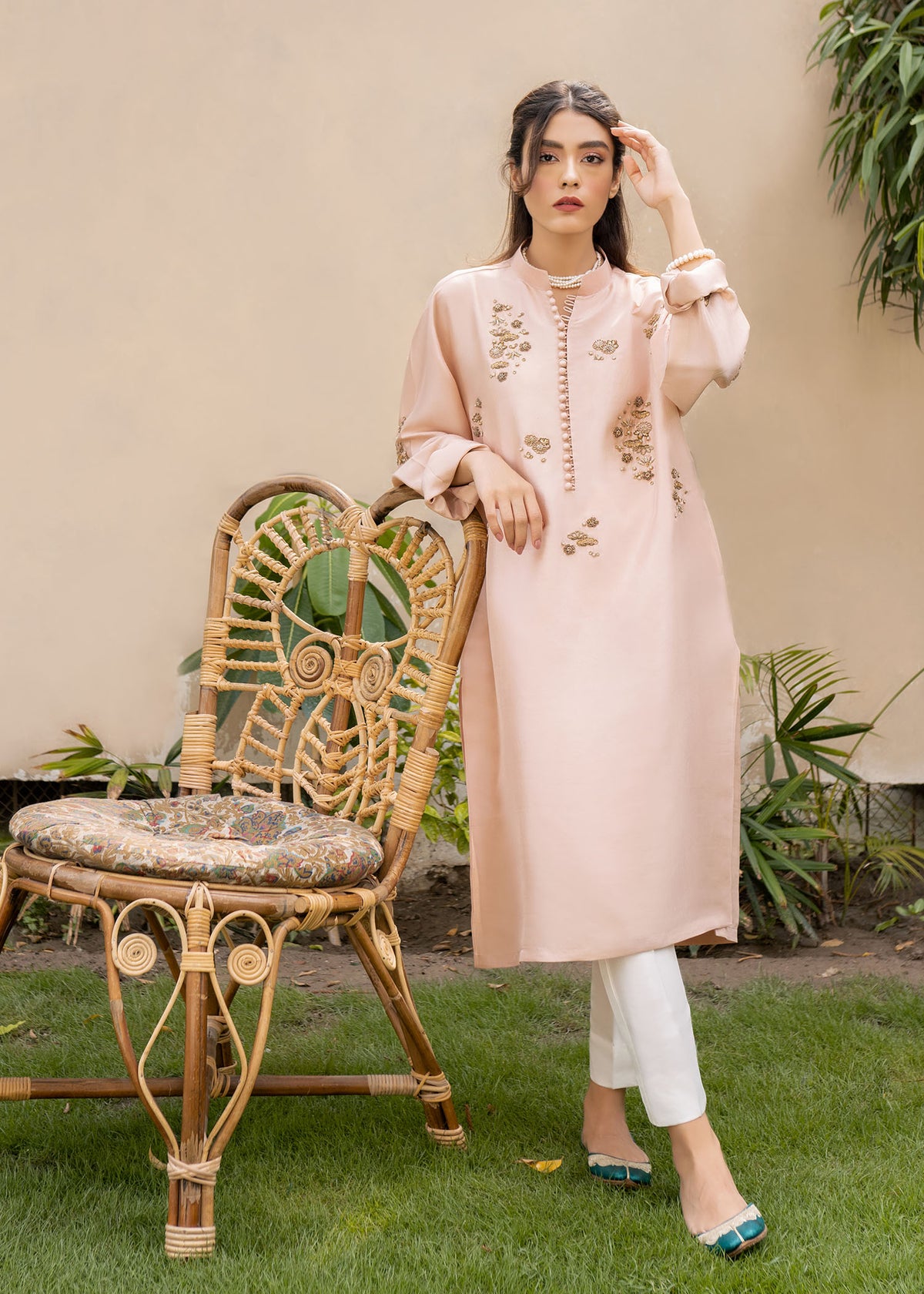 Vinci by Sadaf Fawad Khan — Embellished Formal Outfit | SFK Formal