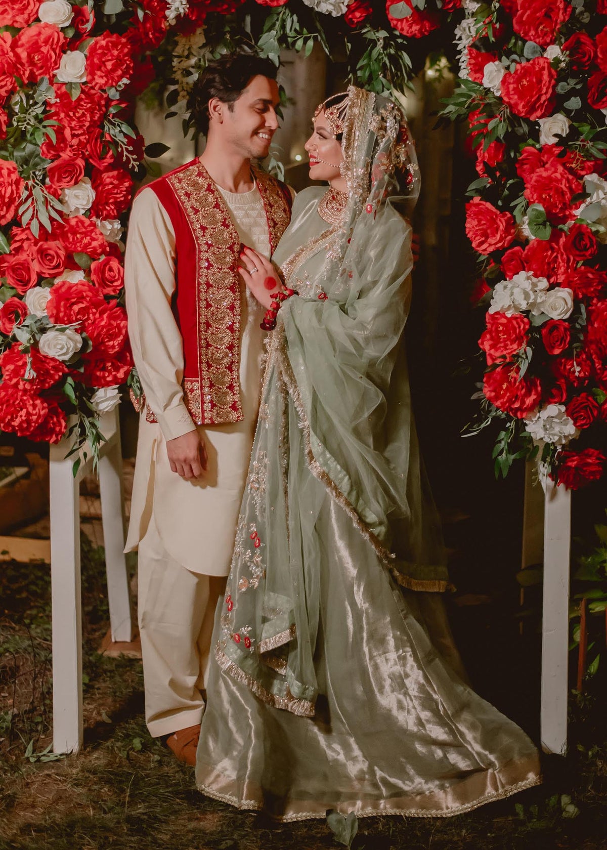 Client Diary by Sadaf Fawad Khan — side view | SFK Bridals Portfolio