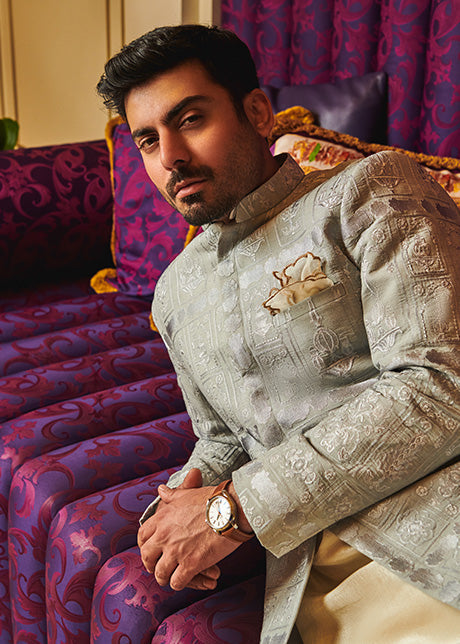 Roya by Sadaf Fawad Khan — detail view | SFK Menswear