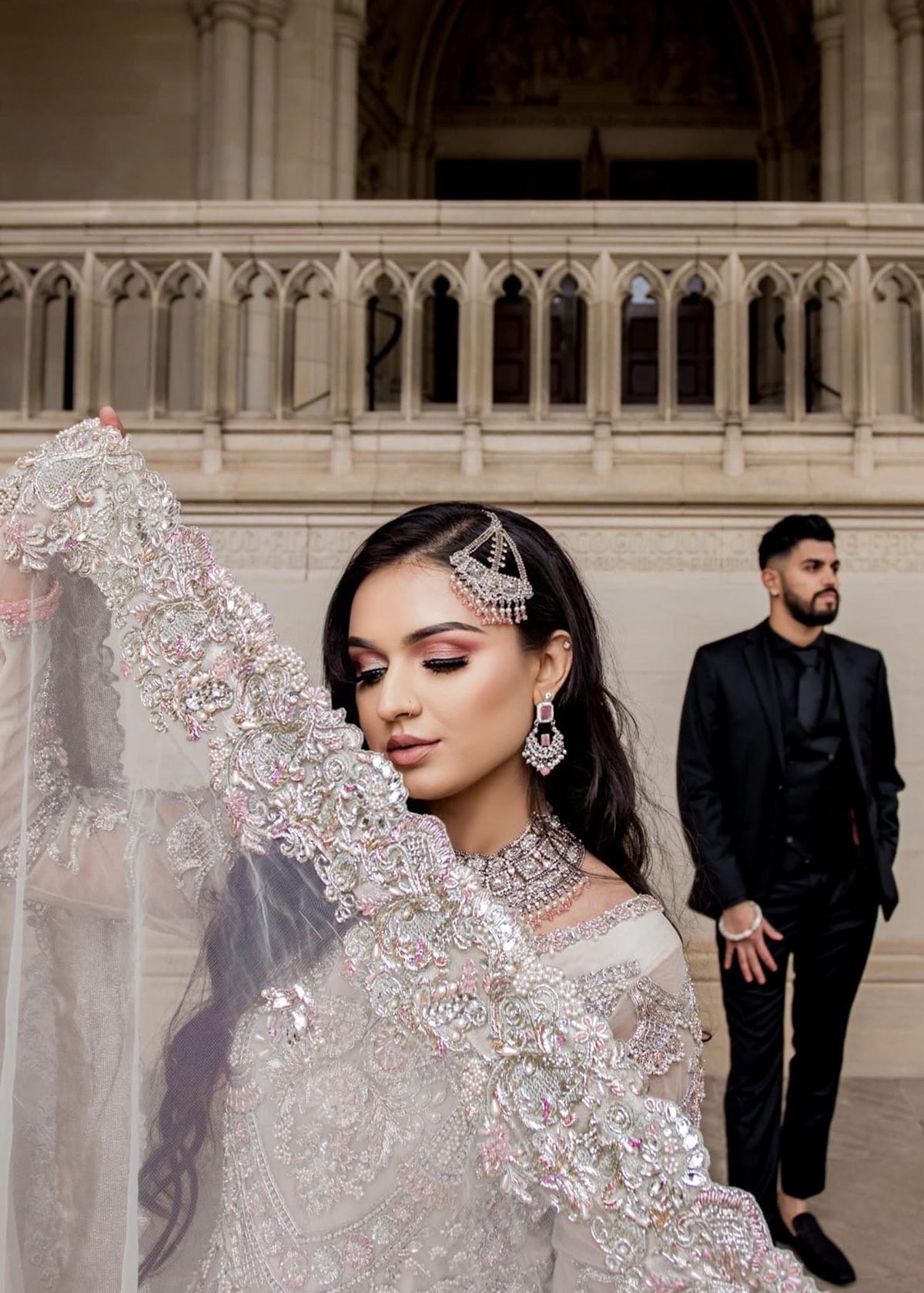 Client Diary by Sadaf Fawad Khan — side view | SFK Bridals Portfolio