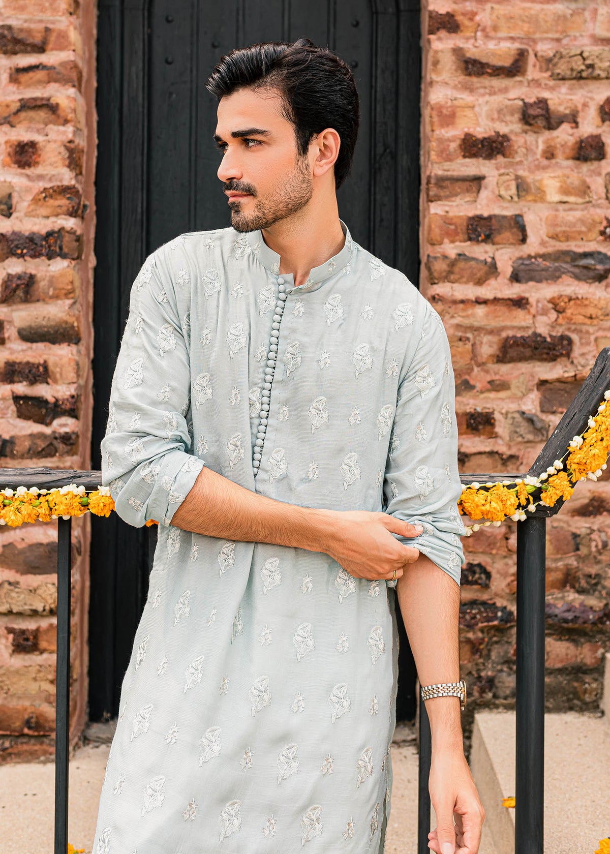 Sartan by Sadaf Fawad Khan — side view | SFK Menswear