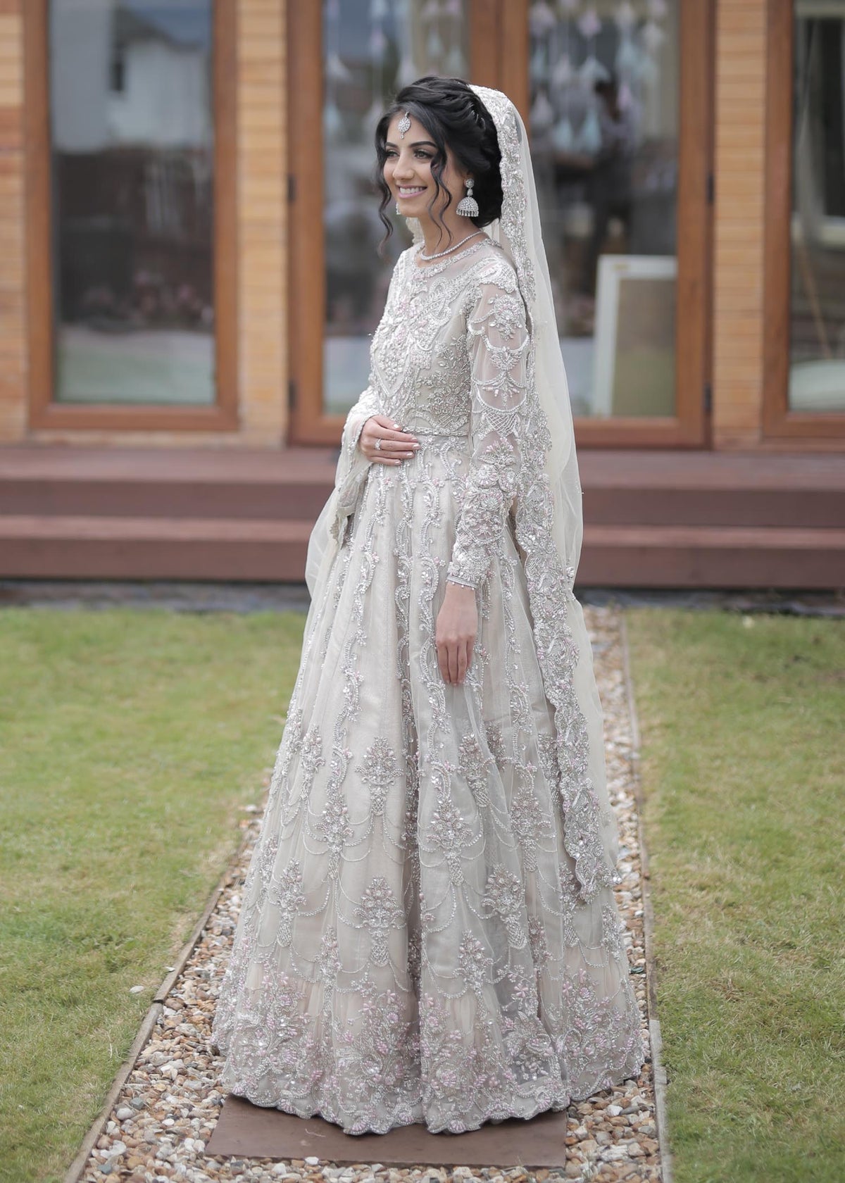 Client Diary by Sadaf Fawad Khan — side view | SFK Bridals Portfolio