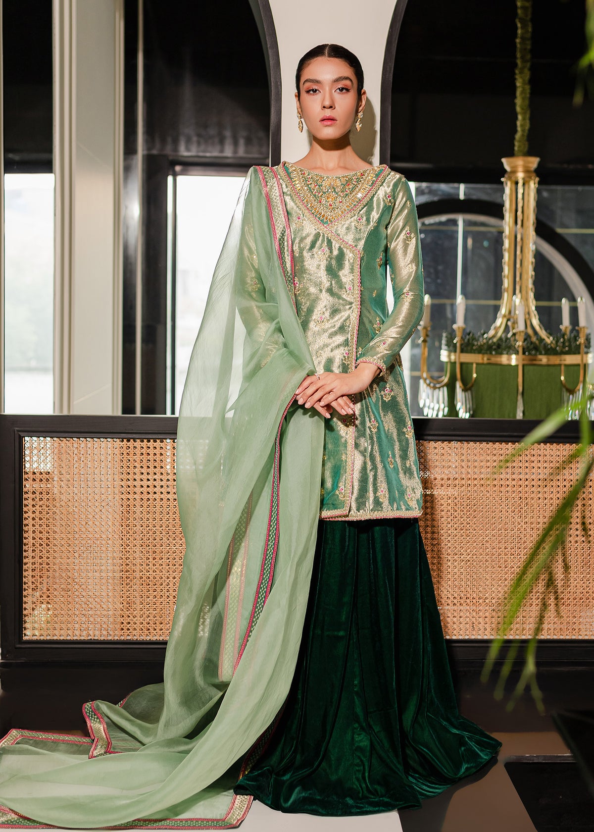 Amazonite by Sadaf Fawad Khan | SFK Formal
