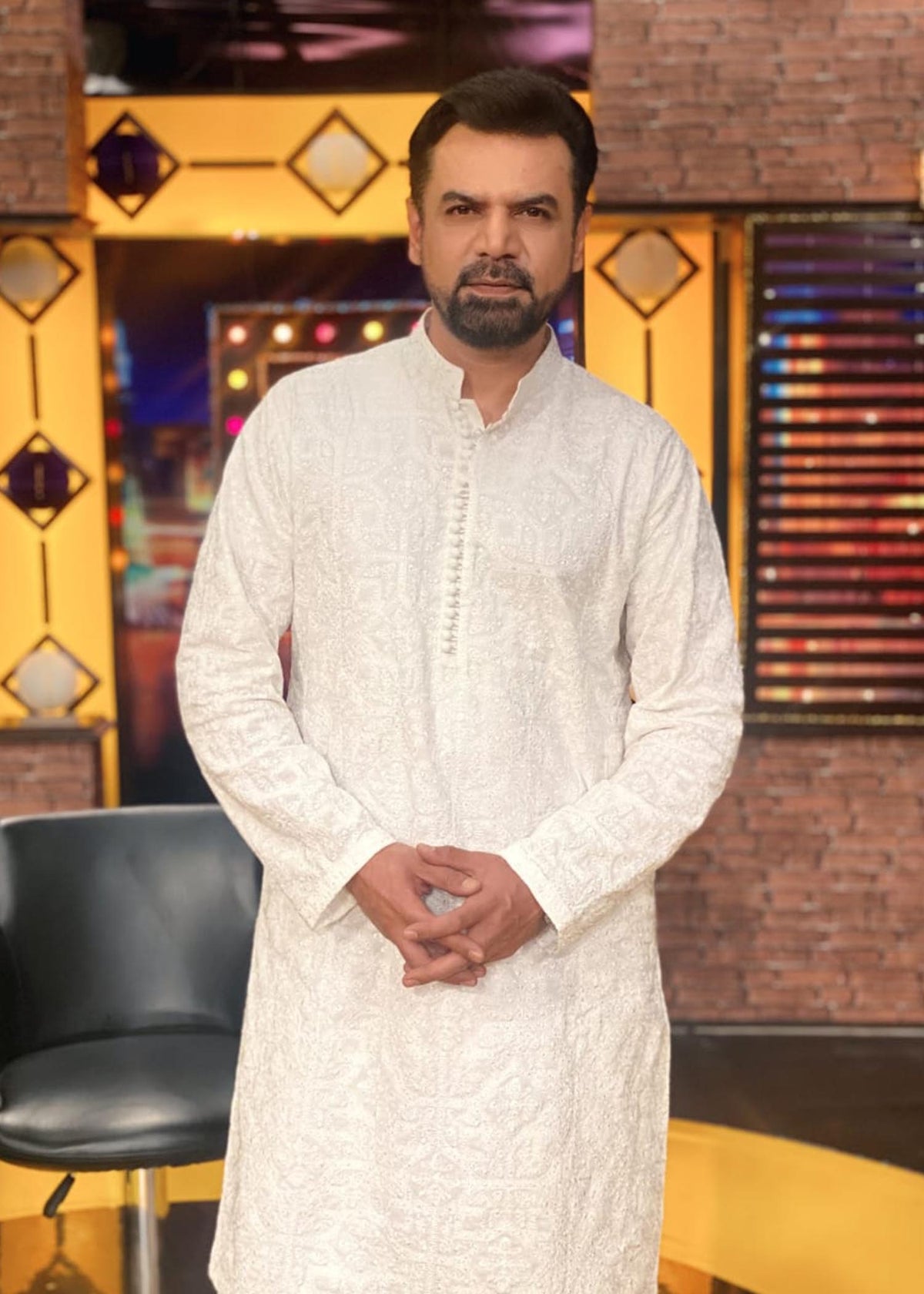 Vasay Chaudhry in Sadaf Fawad Khan — detail view | SFK Celebrity Portfolio