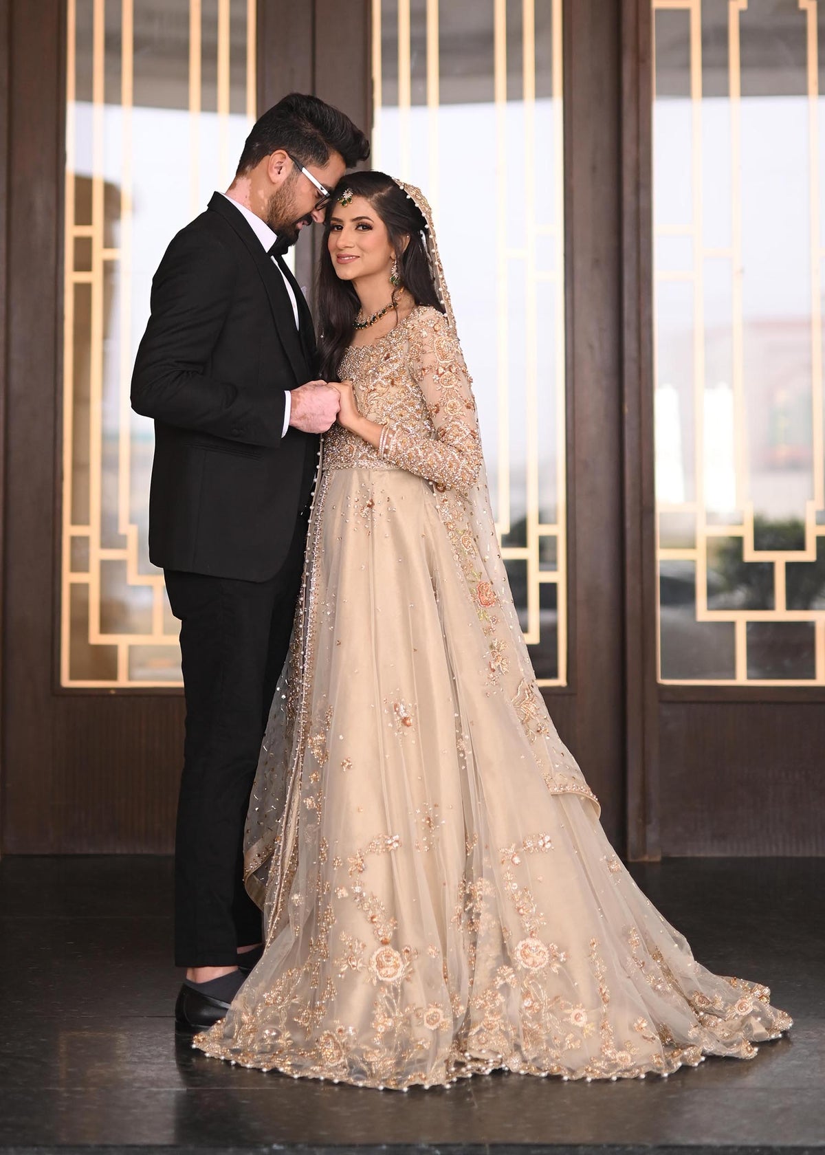 Client Diary by Sadaf Fawad Khan — side view | SFK Bridals Portfolio