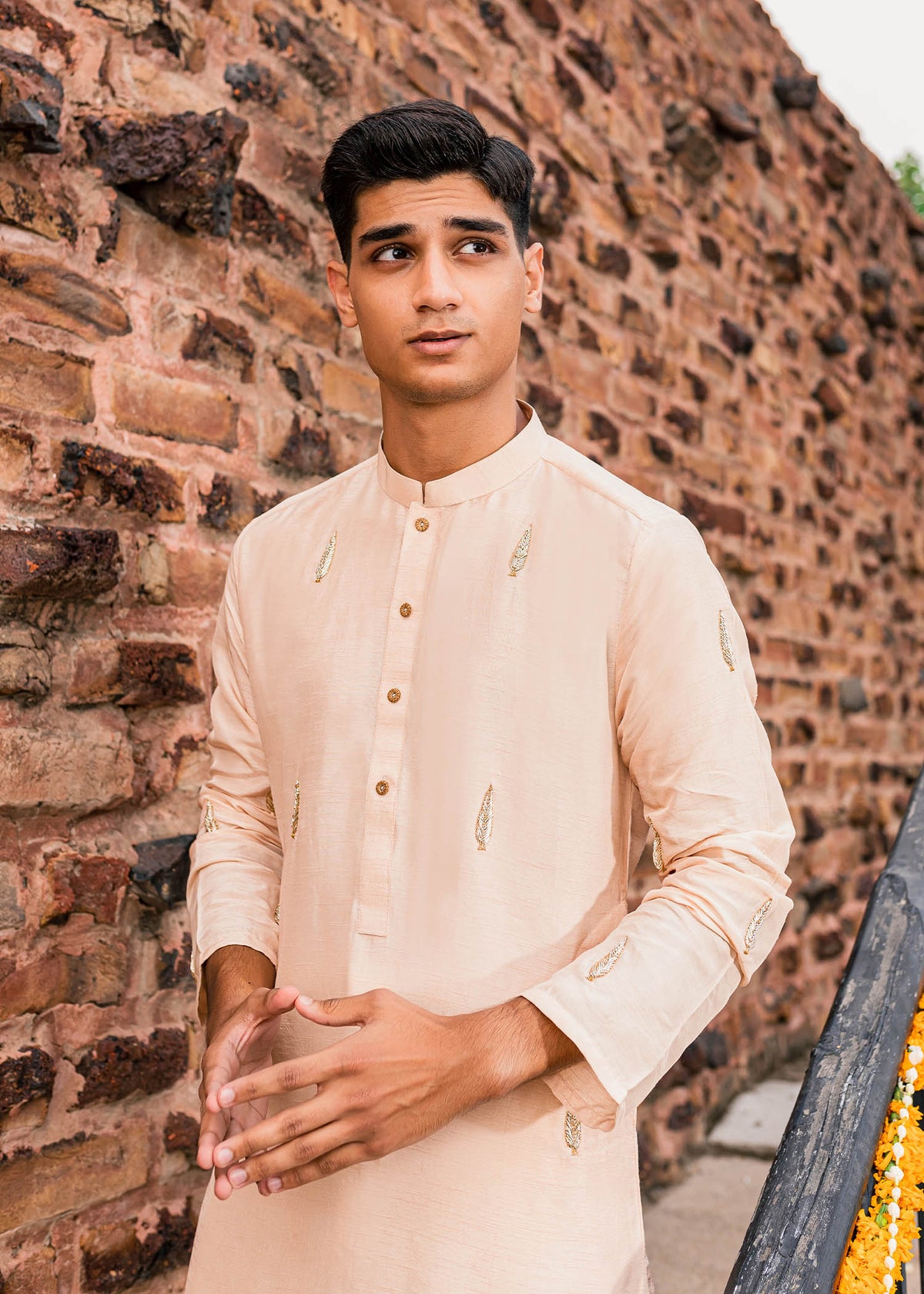 Akrab by Sadaf Fawad Khan — close-up view | SFK Menswear