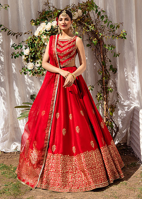 Rave Red by Sadaf Fawad Khan — Rave Red Embellished Formal Outfit | SFK Formal