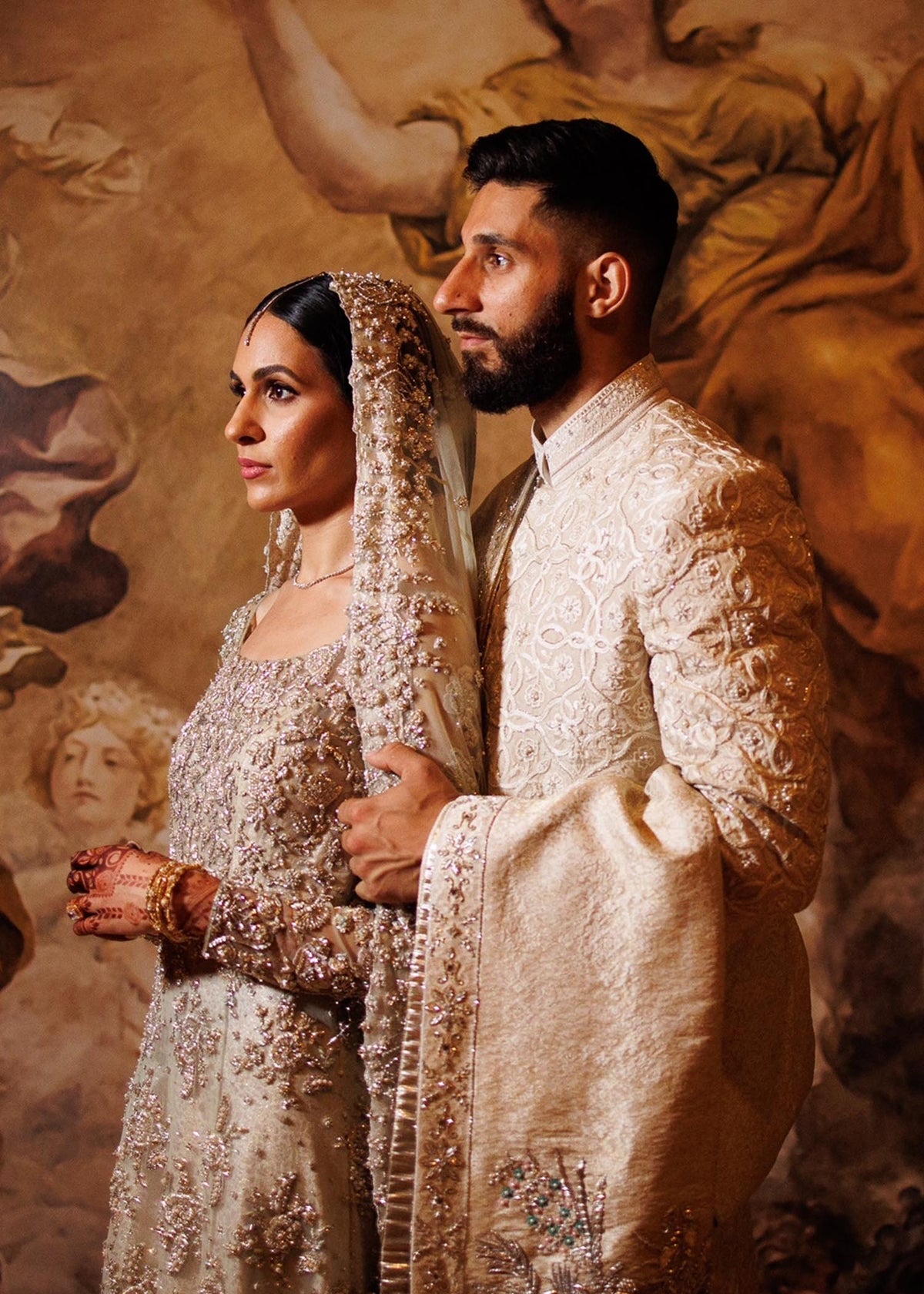 Client Diary by Sadaf Fawad Khan — side view | SFK Bridals Portfolio