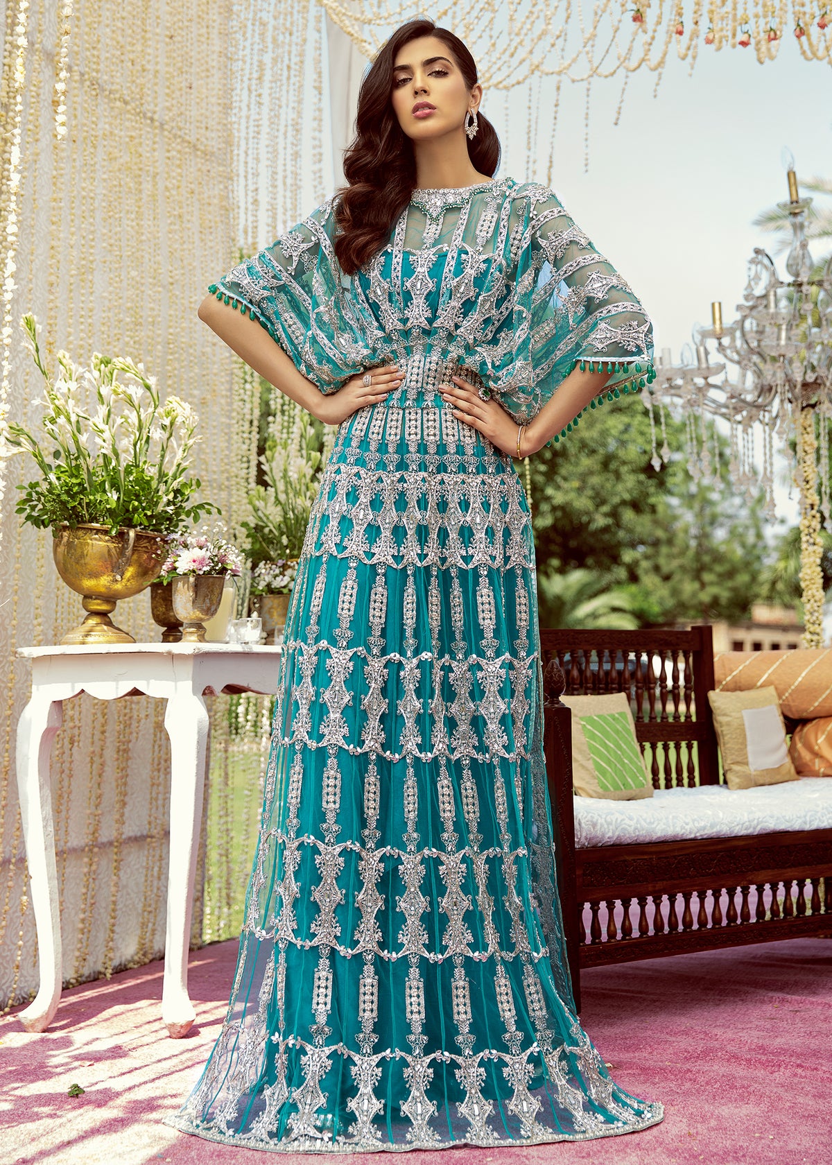 Jadeite by Sadaf Fawad Khan — Embellished Formal Outfit | SFK Formal