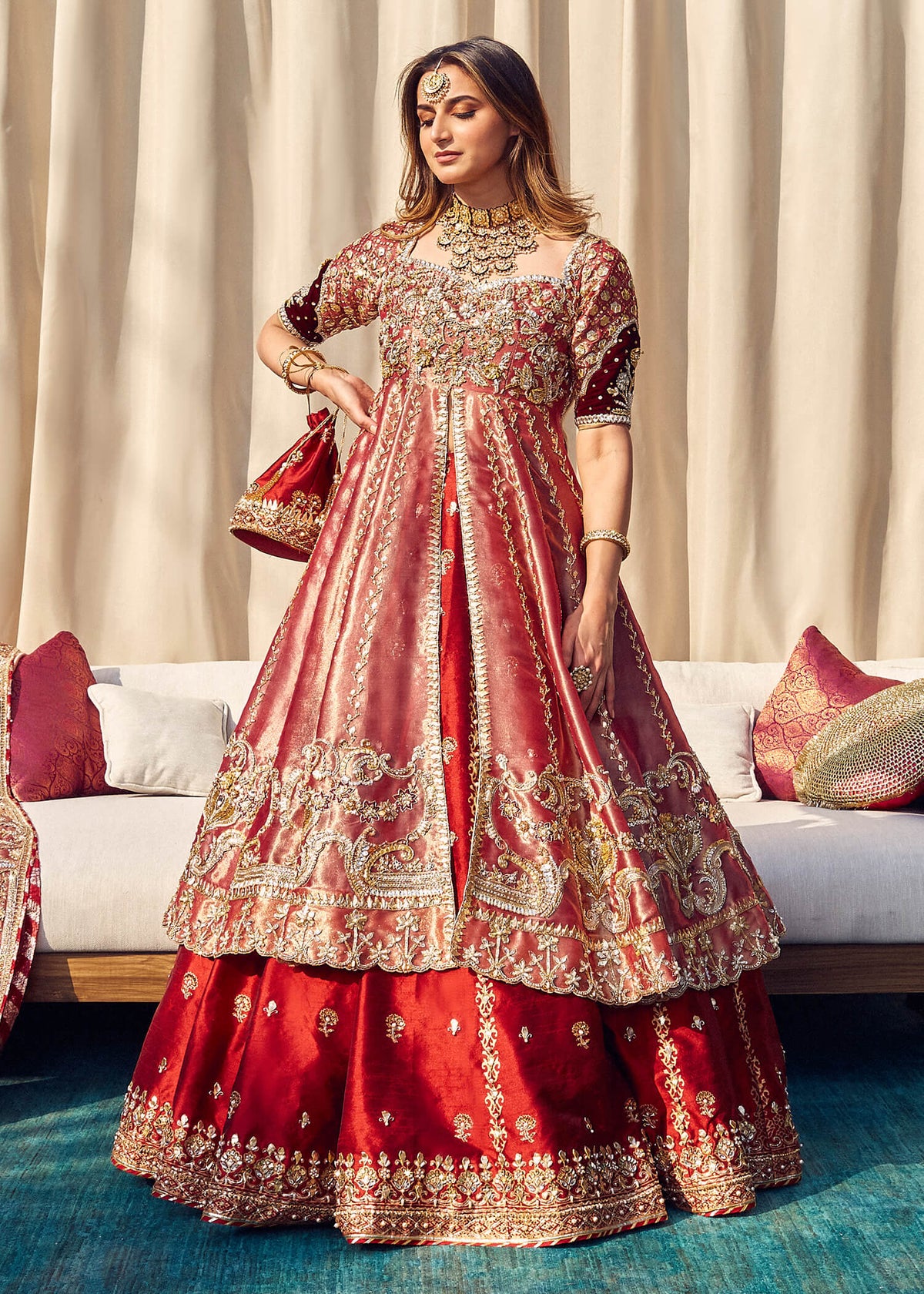 Champa by Sadaf Fawad Khan — Embellished Formal Outfit | SFK Formal