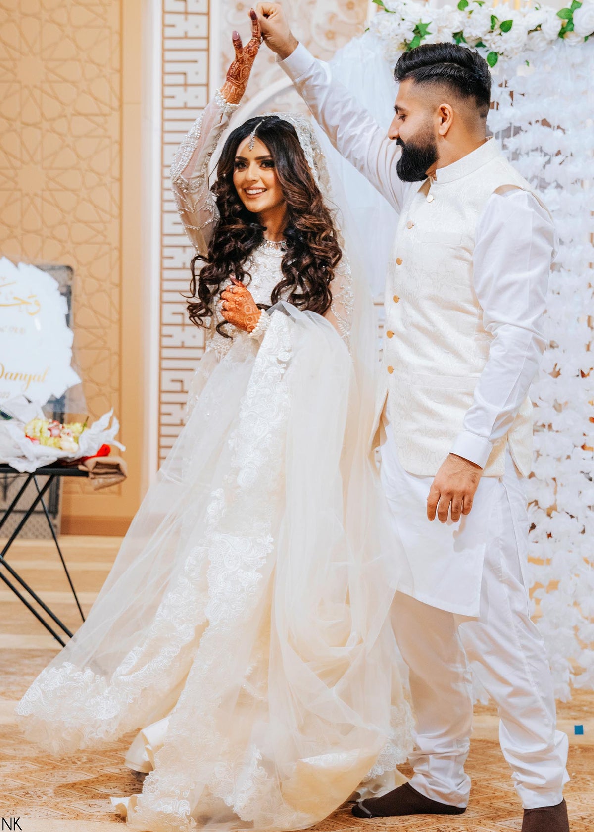 Client Diary by Sadaf Fawad Khan — side view | SFK Bridals Portfolio